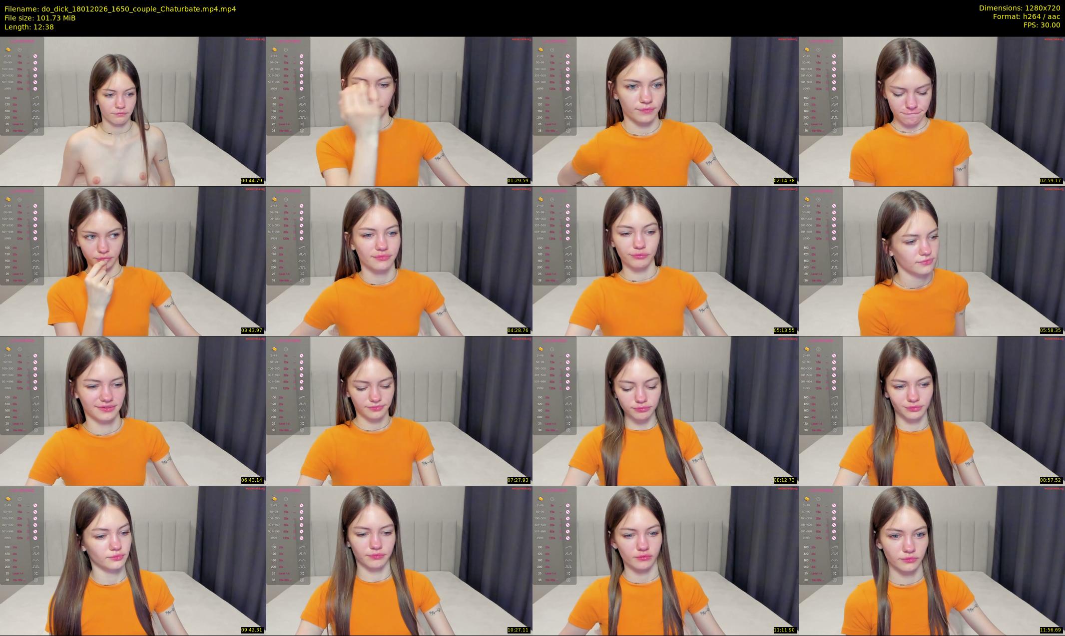 do_dick — 13 minute Chaturbate couple cam show recording, 720p, Jan 18, 2026