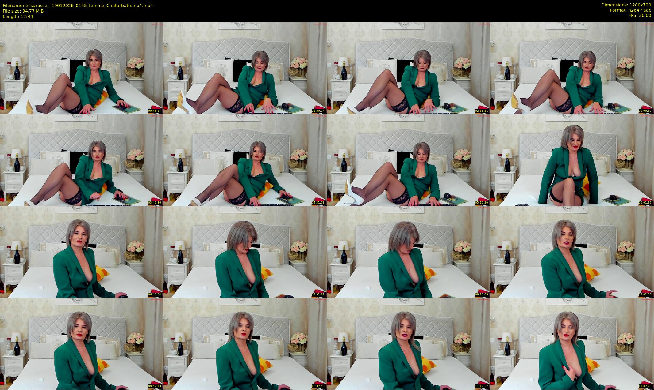 elisarosse_ — 13 minute Chaturbate female cam show recording, 720p, Jan 19, 2026
