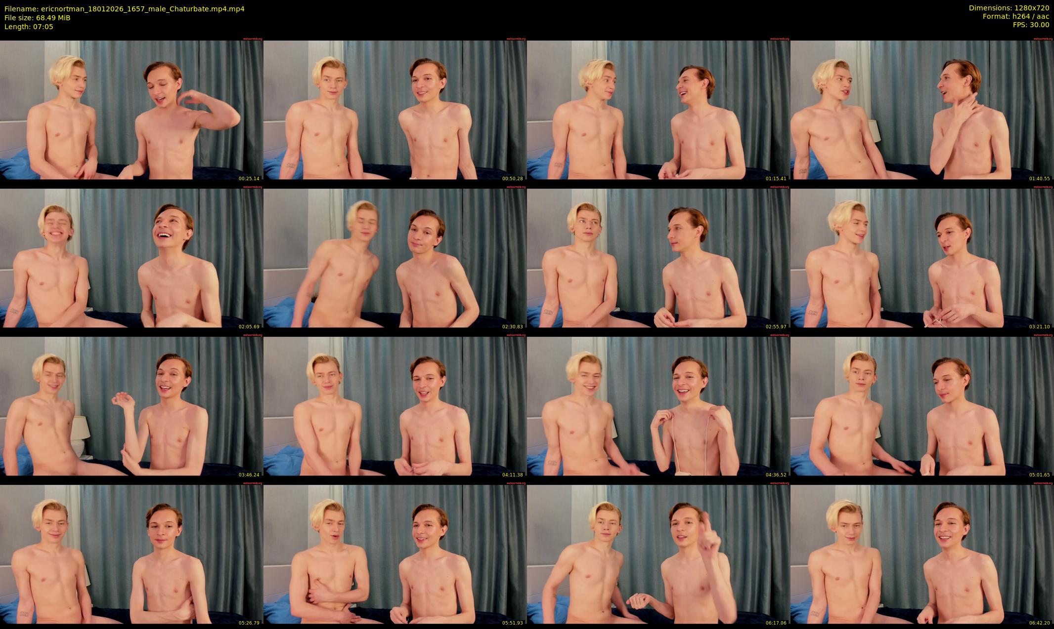 ericnortman — 8 minute Chaturbate male cam show recording, 720p, Jan 18, 2026