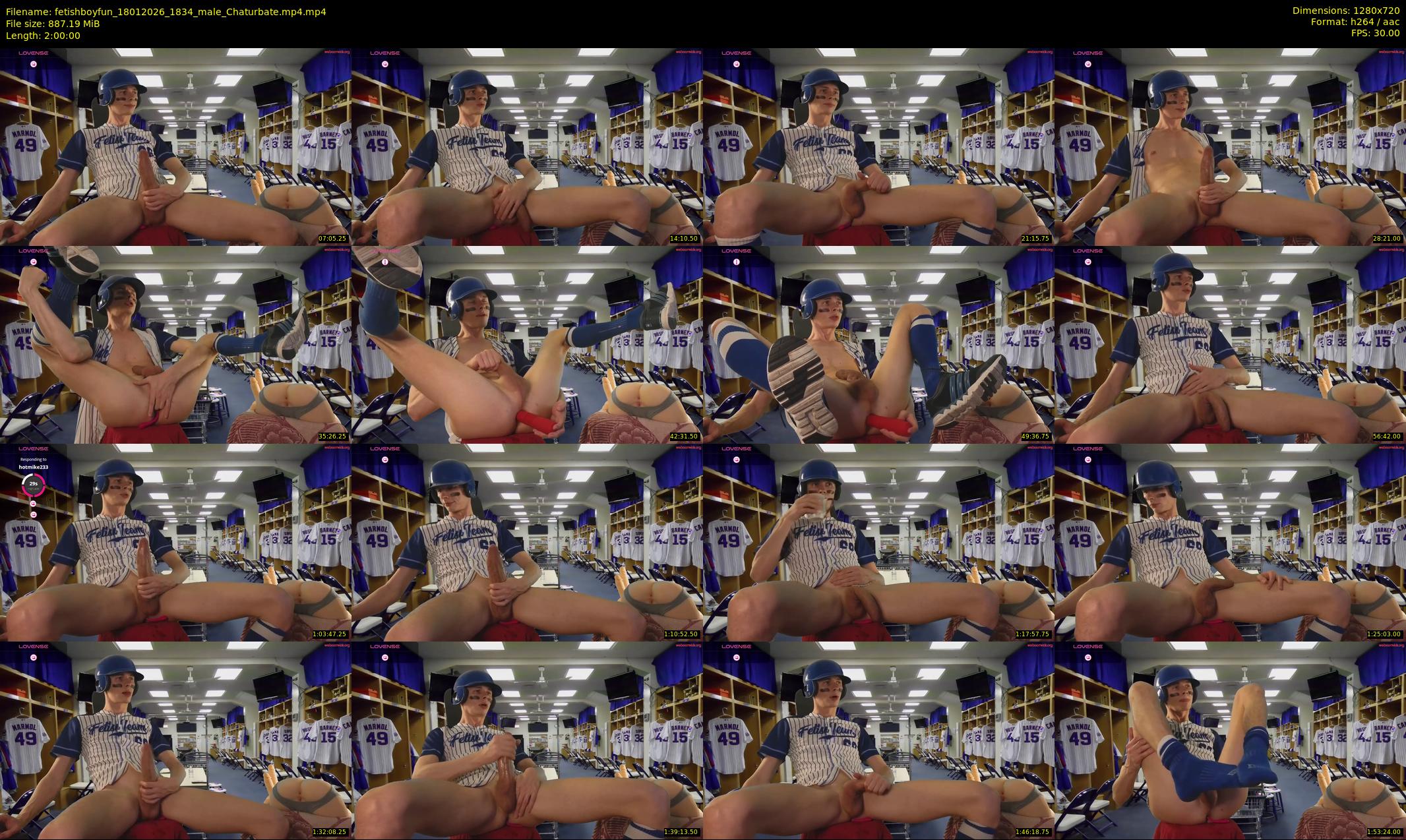 fetishboyfun — 120 minute Chaturbate male cam show recording, 720p, Jan 18, 2026