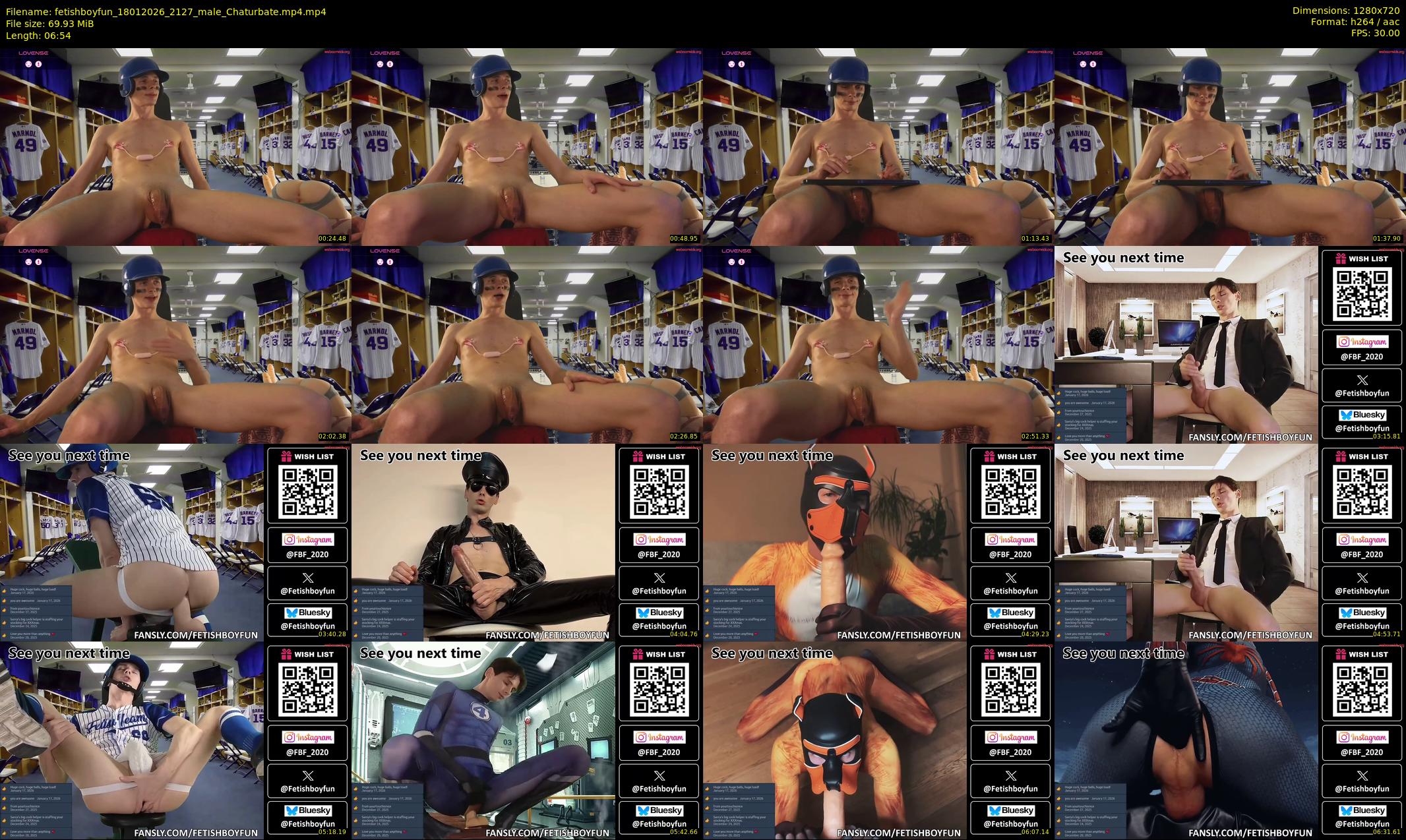 fetishboyfun — 7 minute Chaturbate male cam show recording, 720p, Jan 18, 2026