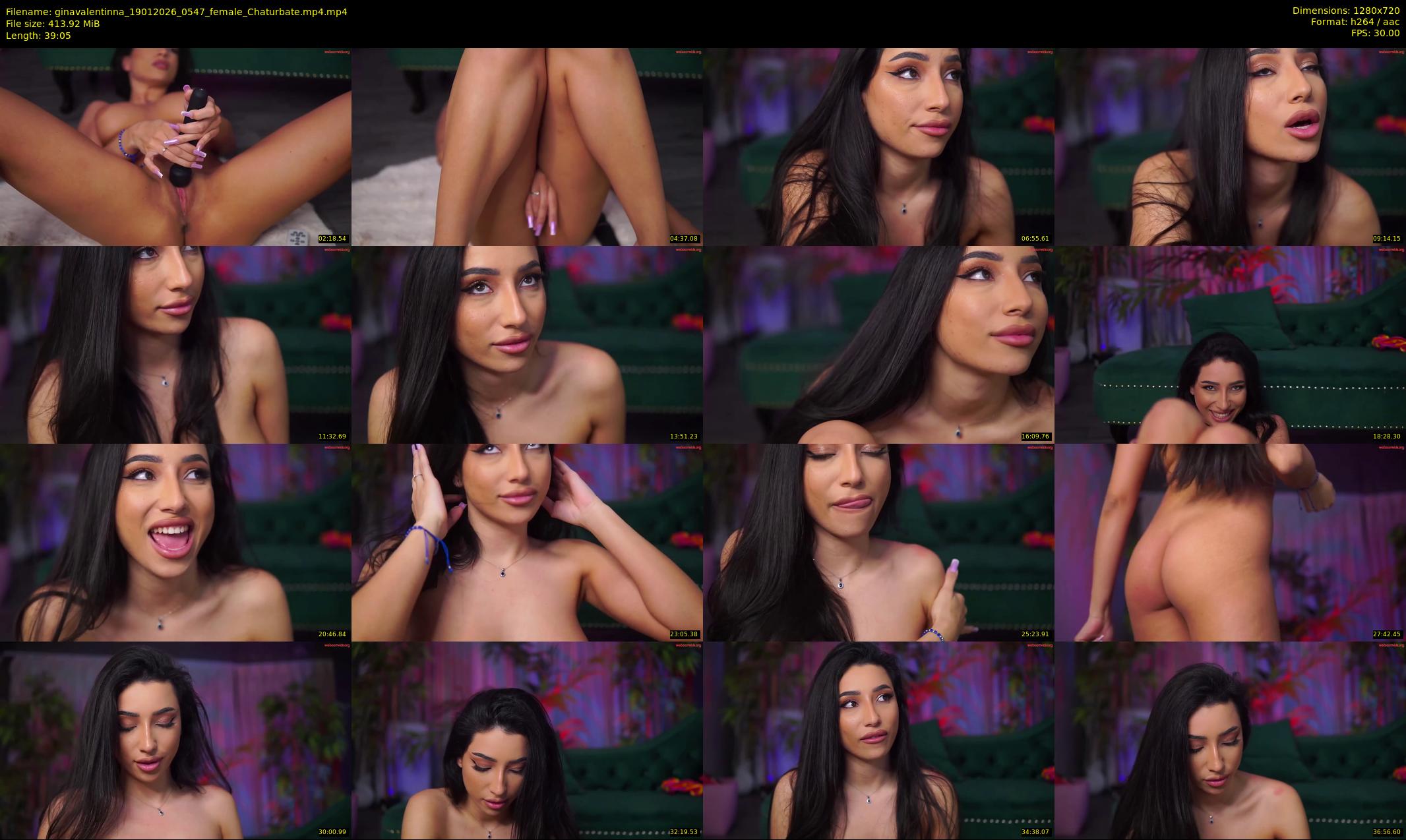 ginavalentinna — 40 minute Chaturbate female cam show recording, 720p, Jan 19, 2026