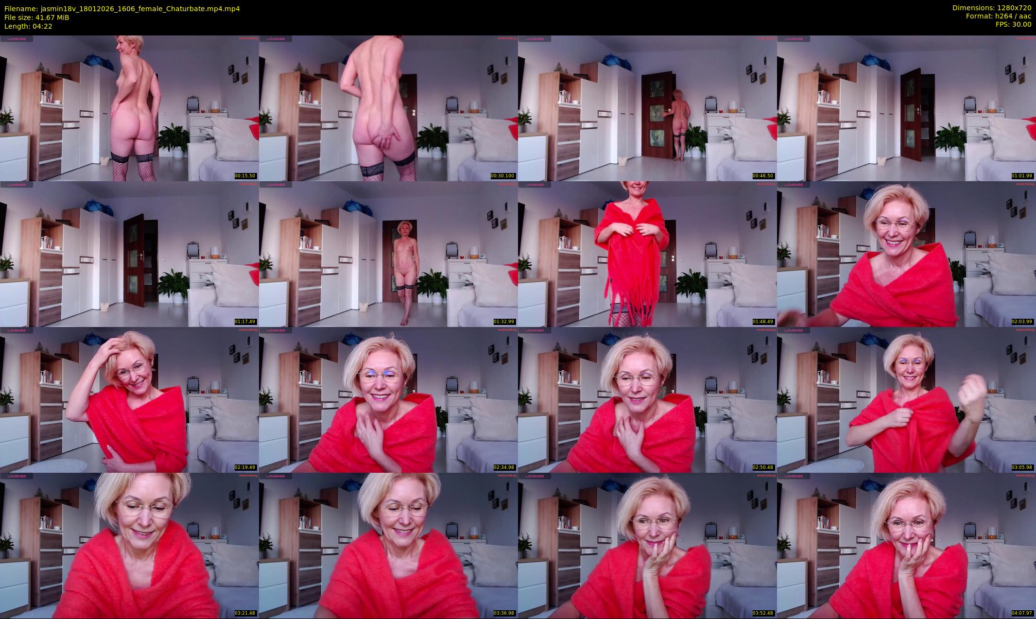 jasmin18v — 5 minute Chaturbate female cam show recording, 720p, Jan 18, 2026