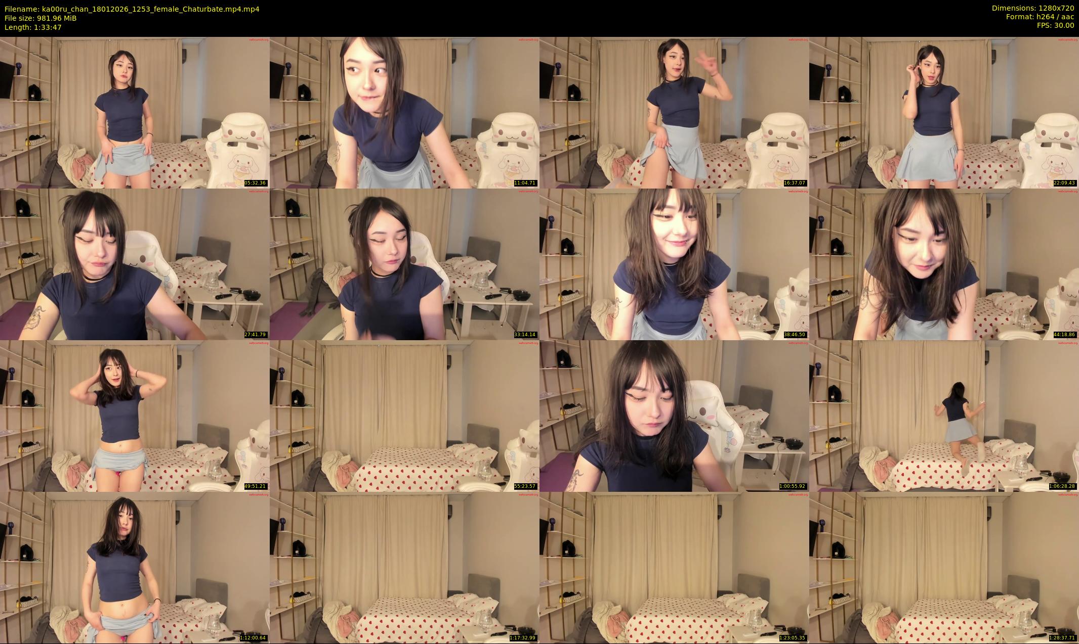 ka00ru_chan — 94 minute Chaturbate female cam show recording, 720p, Jan 18, 2026