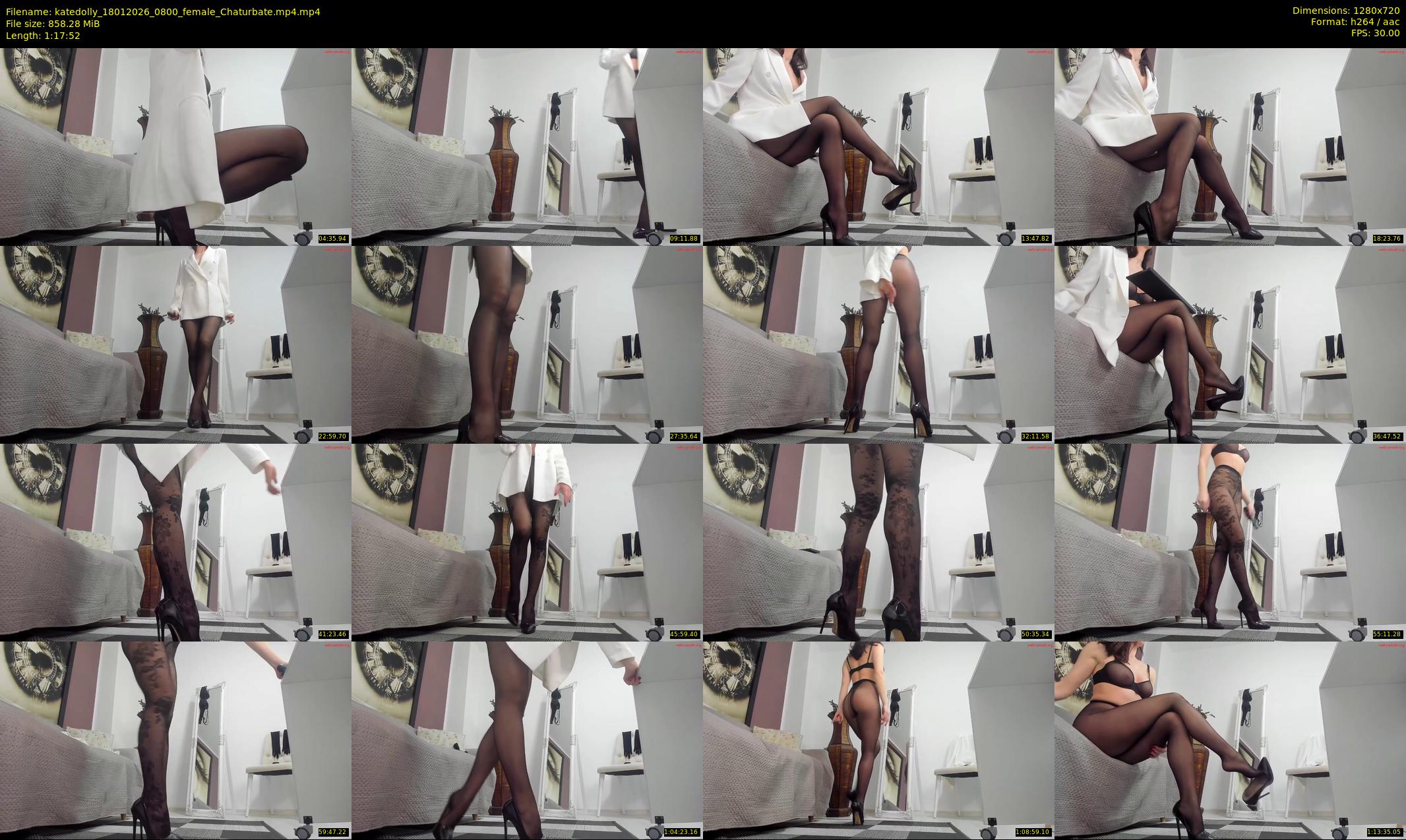 katedolly — 78 minute Chaturbate female cam show recording, 720p, Jan 18, 2026