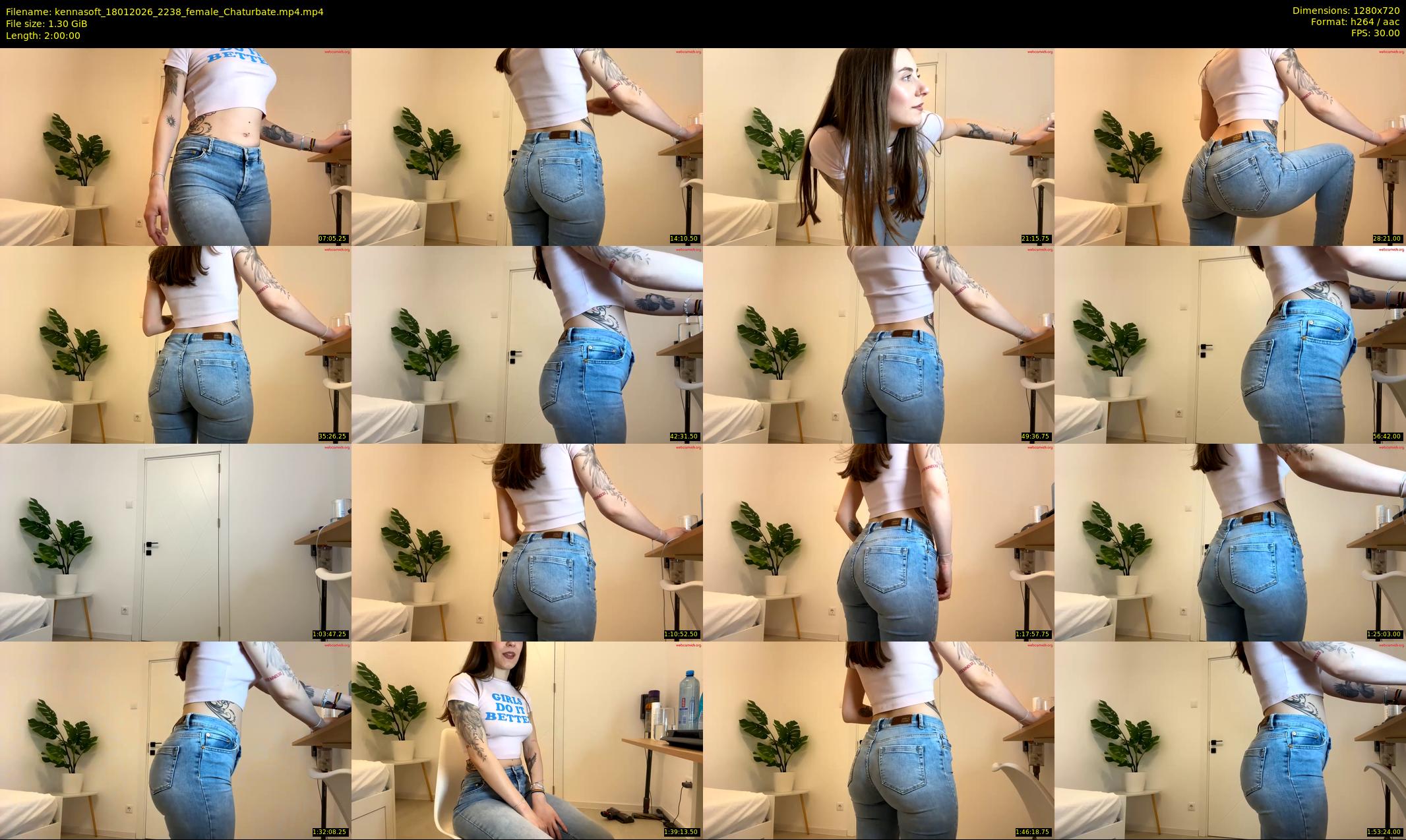 kennasoft — 120 minute Chaturbate female cam show recording, 720p, Jan 18, 2026
