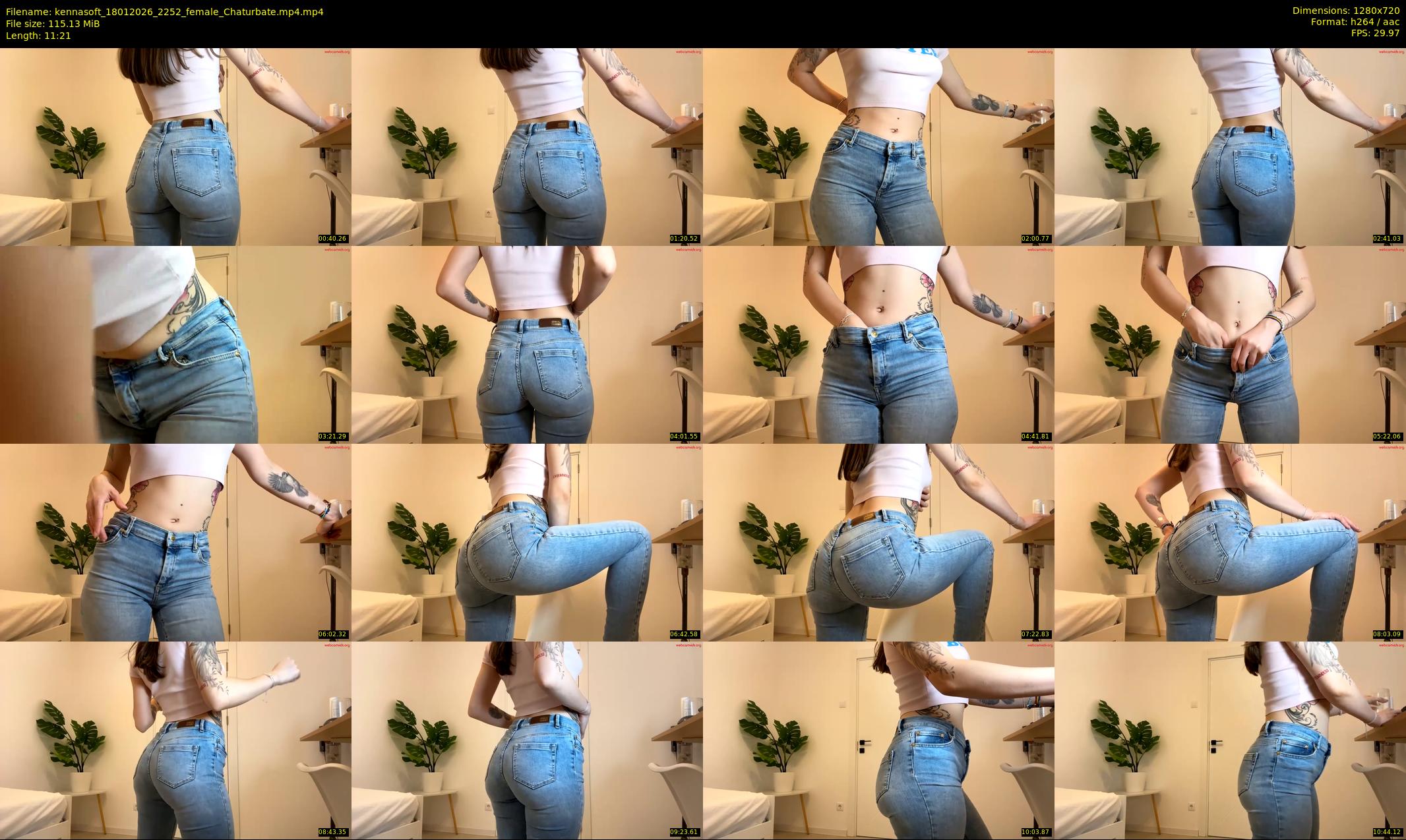 kennasoft — 12 minute Chaturbate female cam show recording, 720p, Jan 18, 2026
