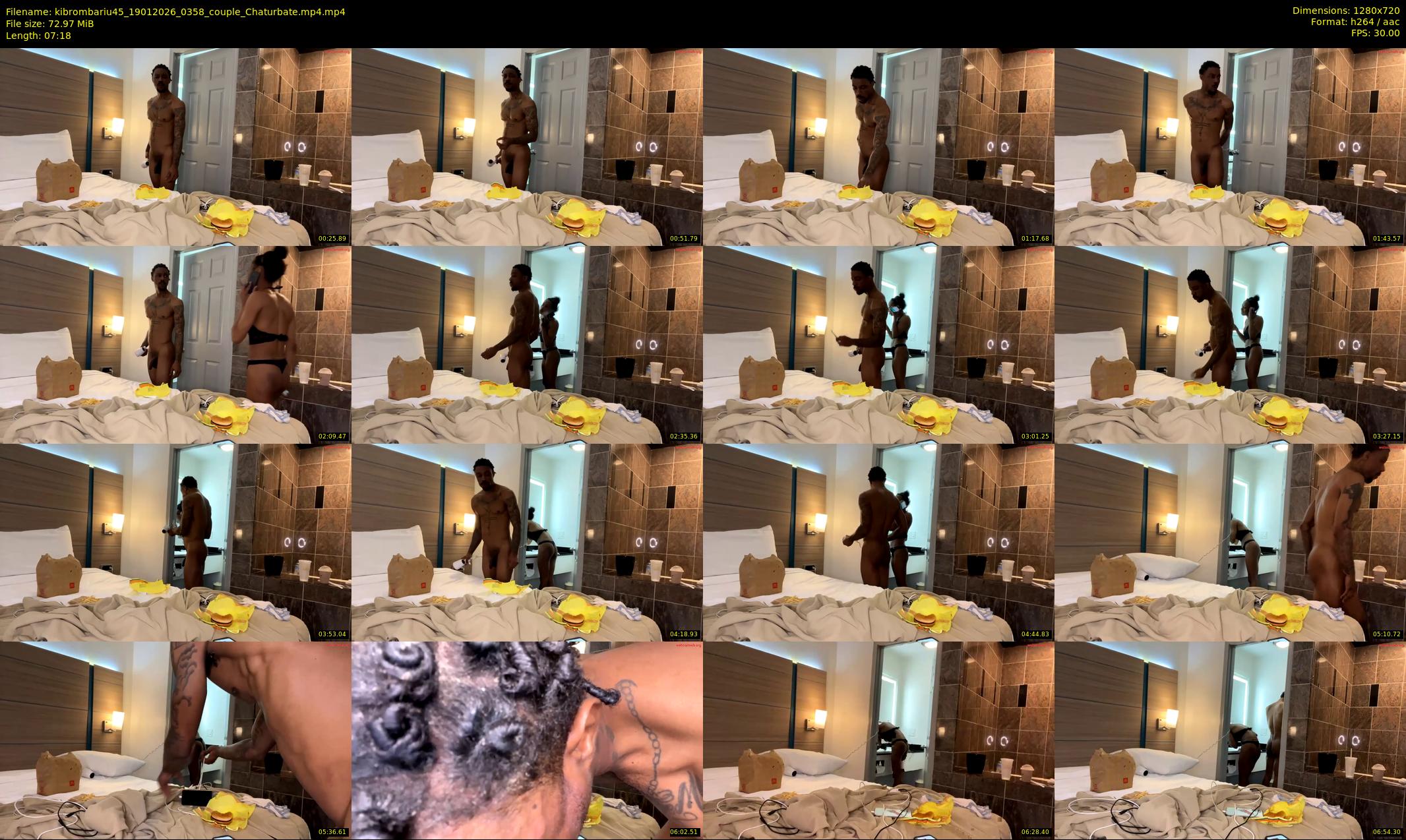 kibrombariu45 — 8 minute Chaturbate couple cam show recording, 720p, Jan 19, 2026