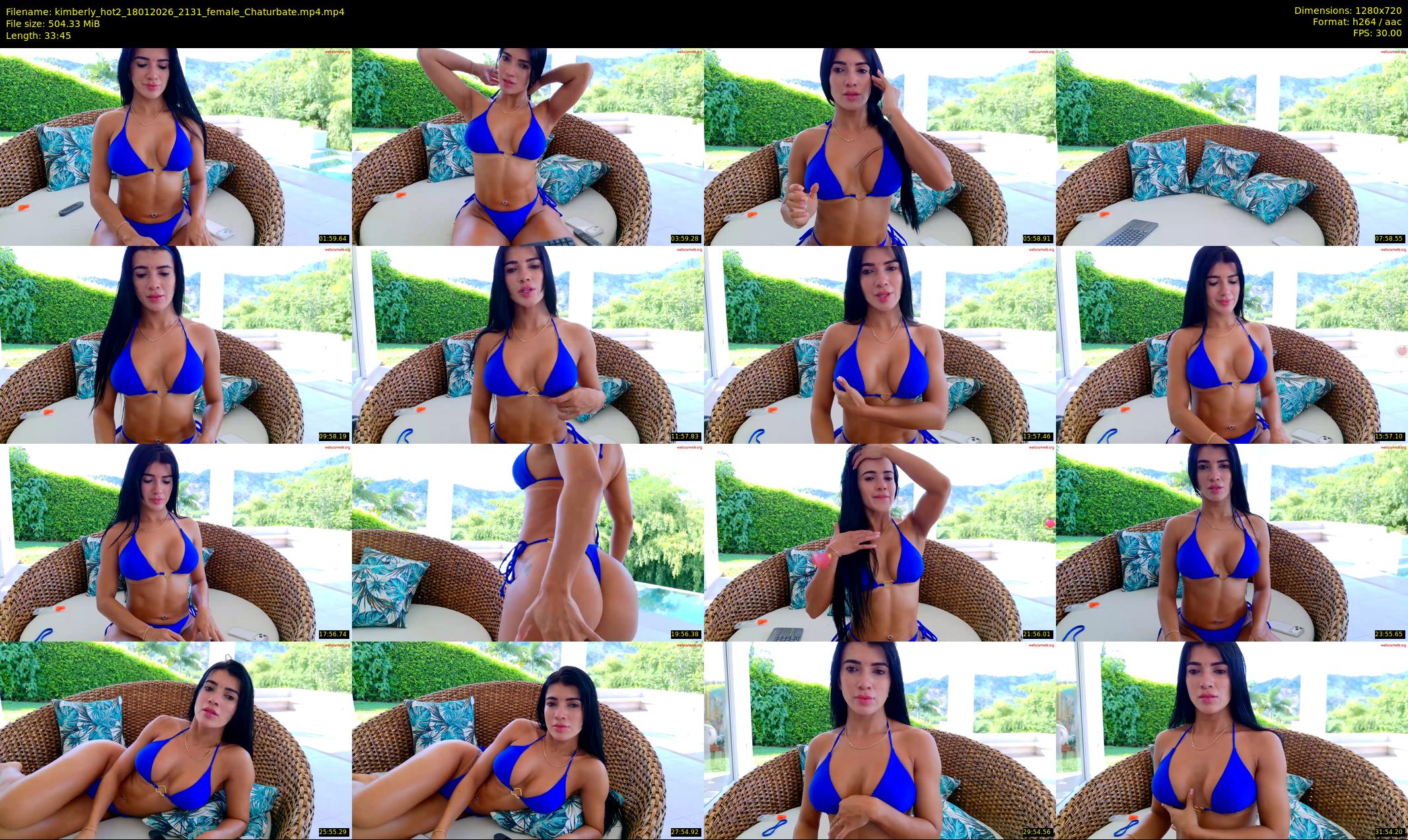 kimberly_hot2 — 34 minute Chaturbate female cam show recording, 720p, Jan 18, 2026