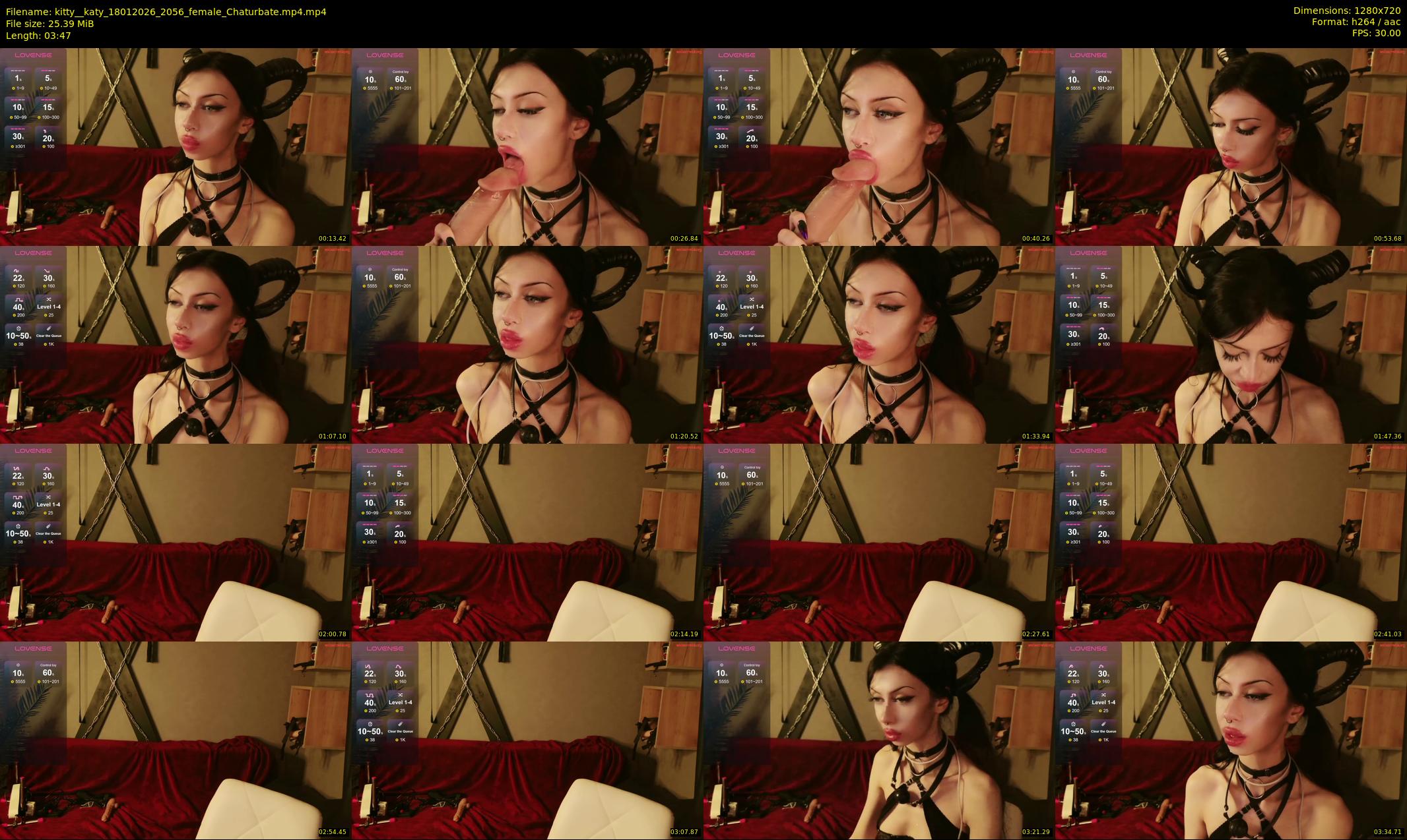 kitty__katy — 4 minute Chaturbate female cam show recording, 720p, Jan 18, 2026