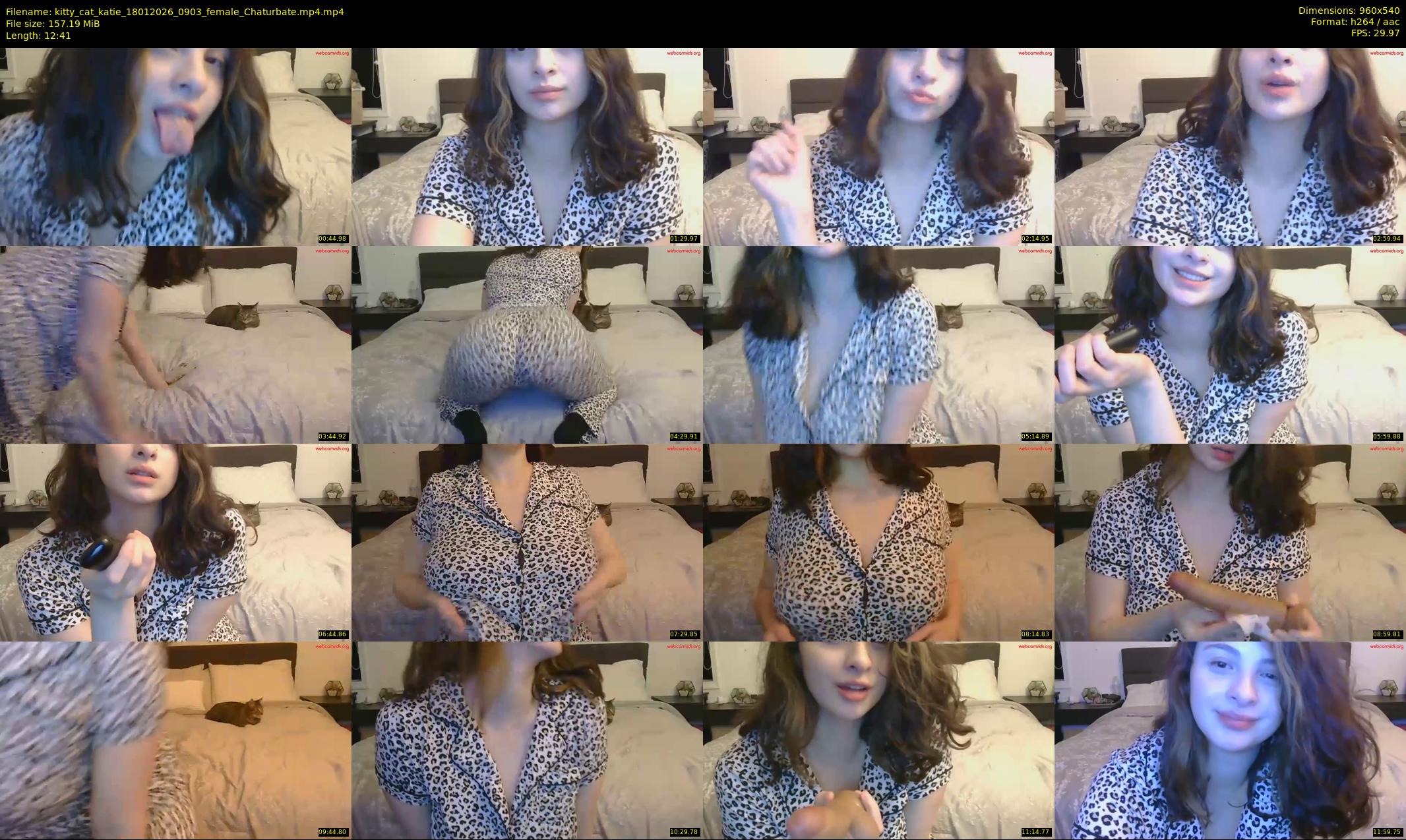 kitty_cat_katie — 13 minute Chaturbate female cam show recording, 480p, Jan 18, 2026