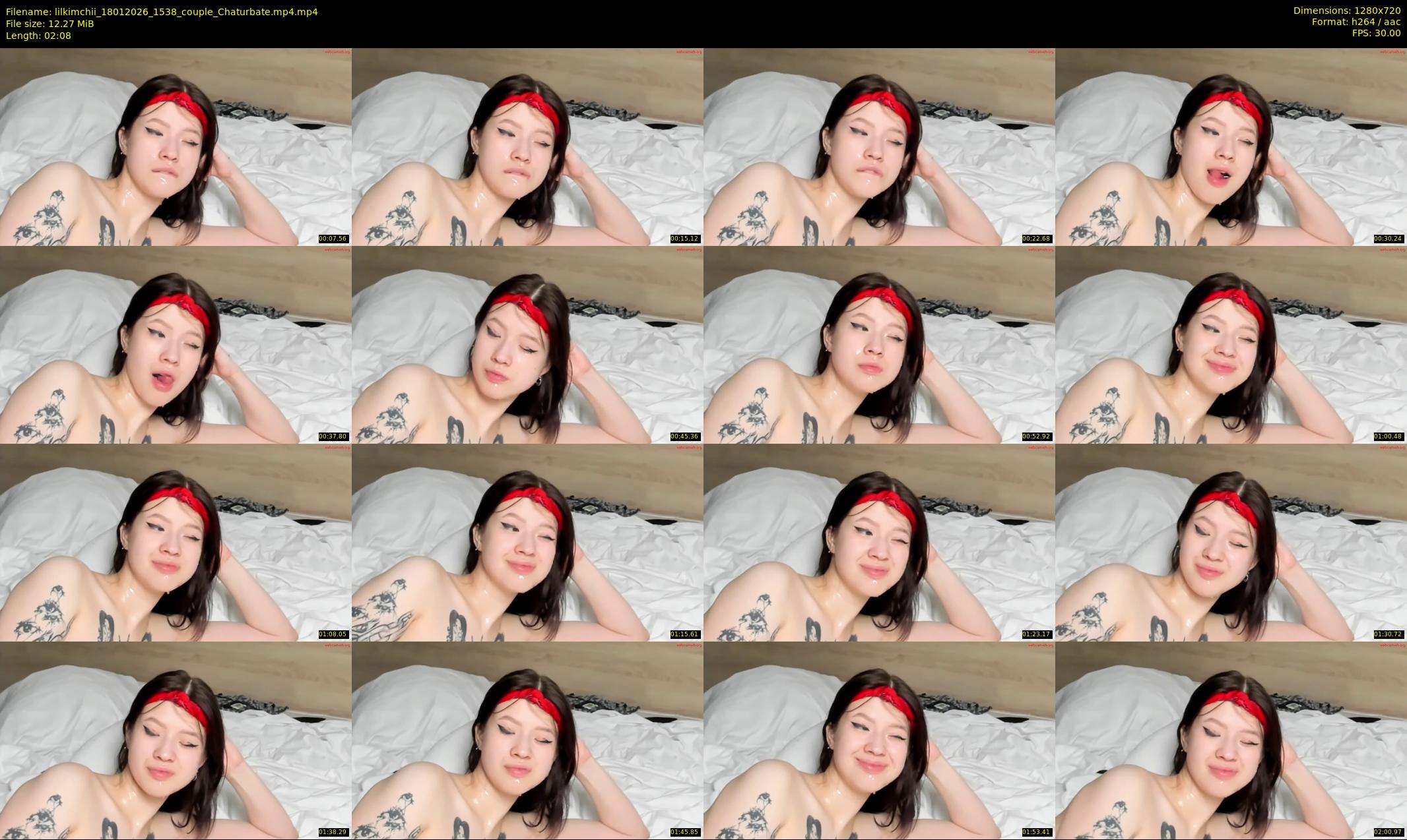 lilkimchii — 3 minute Chaturbate couple cam show recording, 720p, Jan 18, 2026
