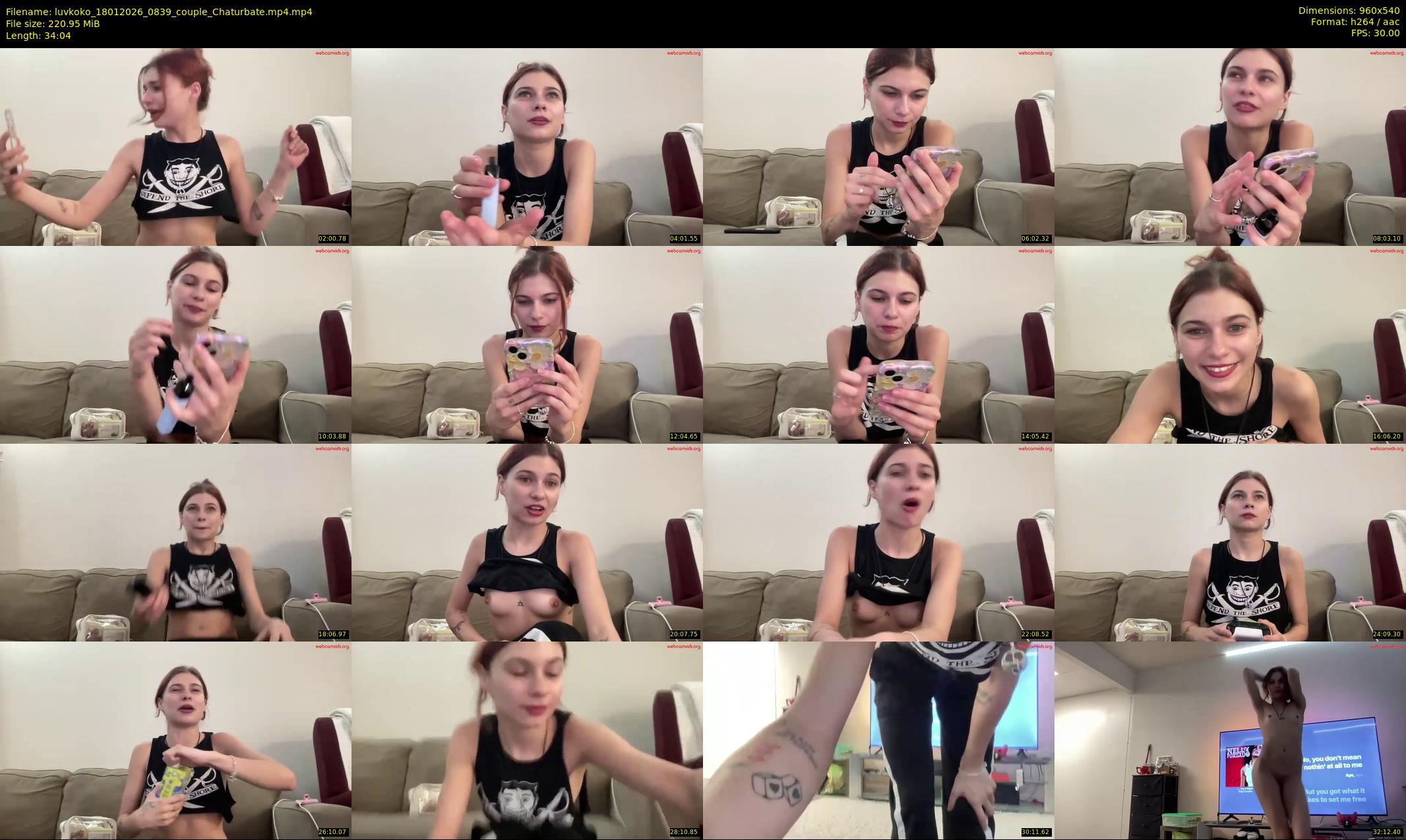 luvkoko — 35 minute Chaturbate couple cam show recording, 480p, Jan 18, 2026