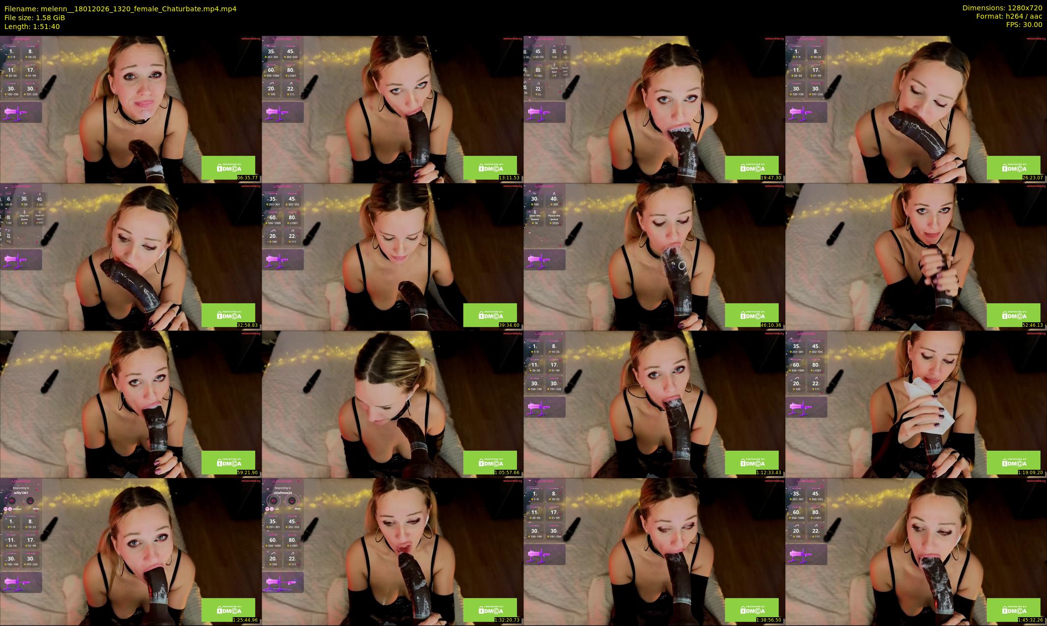 melenn_ — 112 minute Chaturbate female cam show recording, 720p, Jan 18, 2026