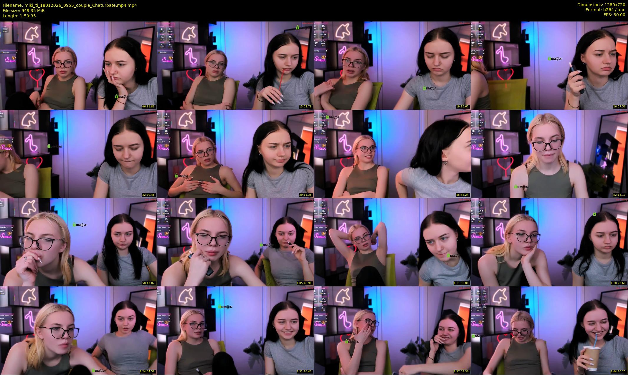 miki_ti — 111 minute Chaturbate female cam show recording, 720p, Jan 18, 2026