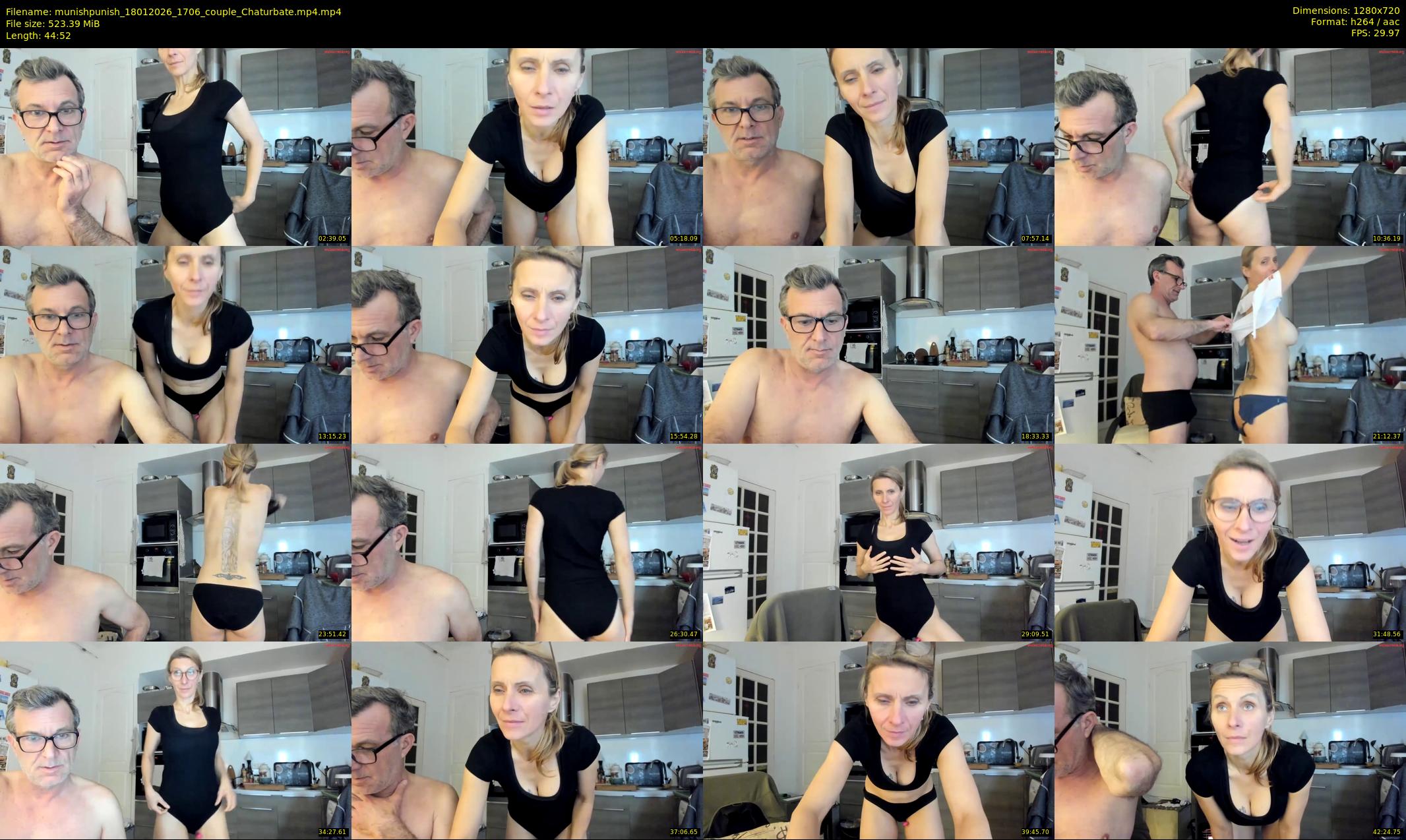 munishpunish — 45 minute Chaturbate couple cam show recording, 720p, Jan 18, 2026