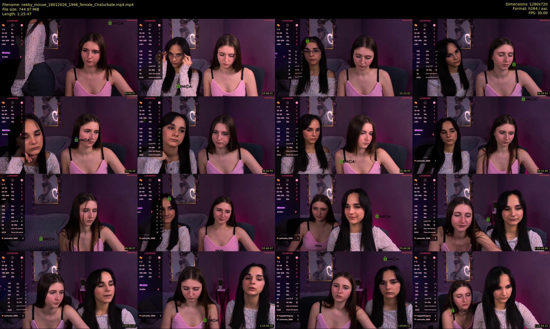 nekky_mouse — 86 minute Chaturbate female cam show recording, 720p, Jan 18, 2026