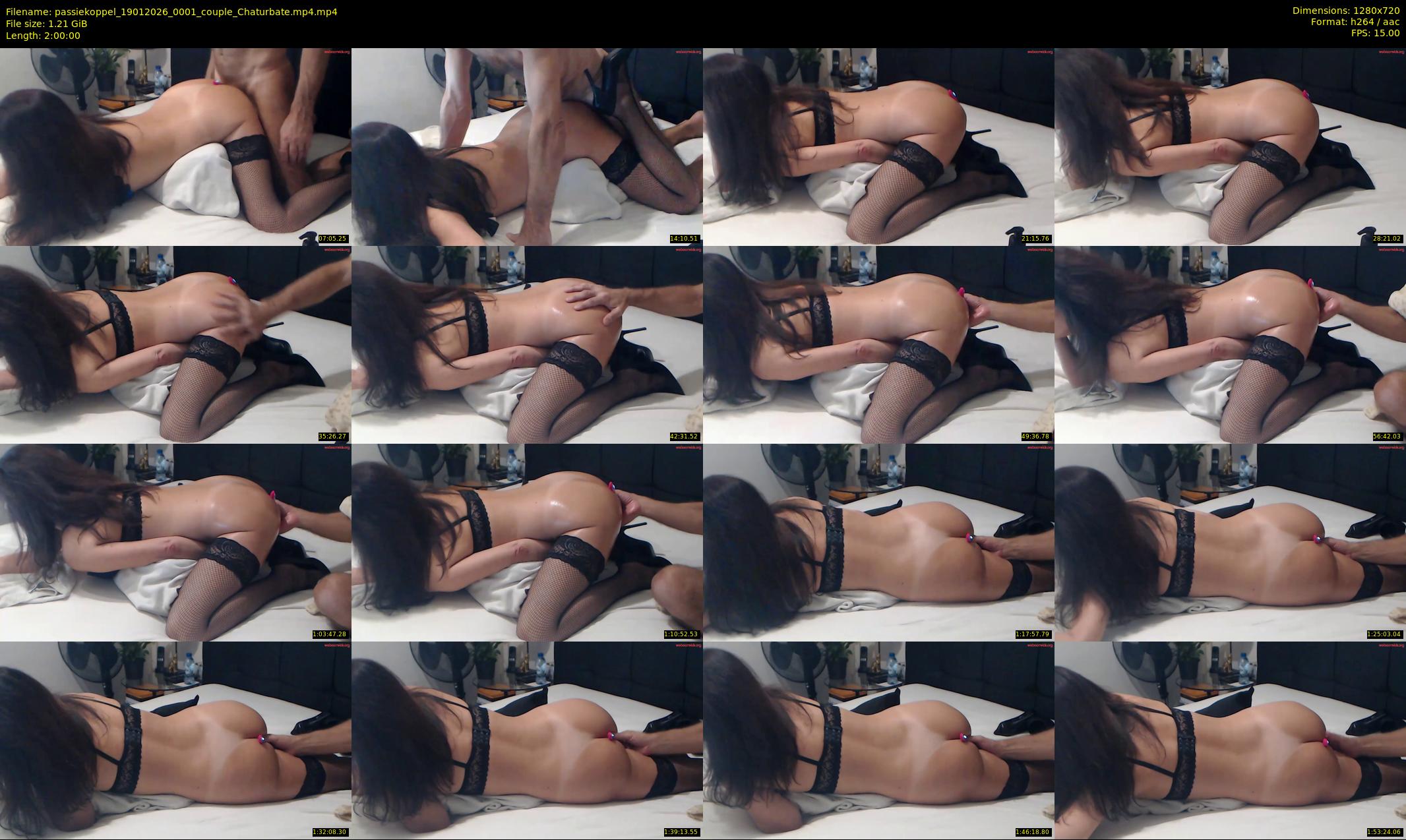 passiekoppel — 120 minute Chaturbate couple cam show recording, 720p, Jan 19, 2026