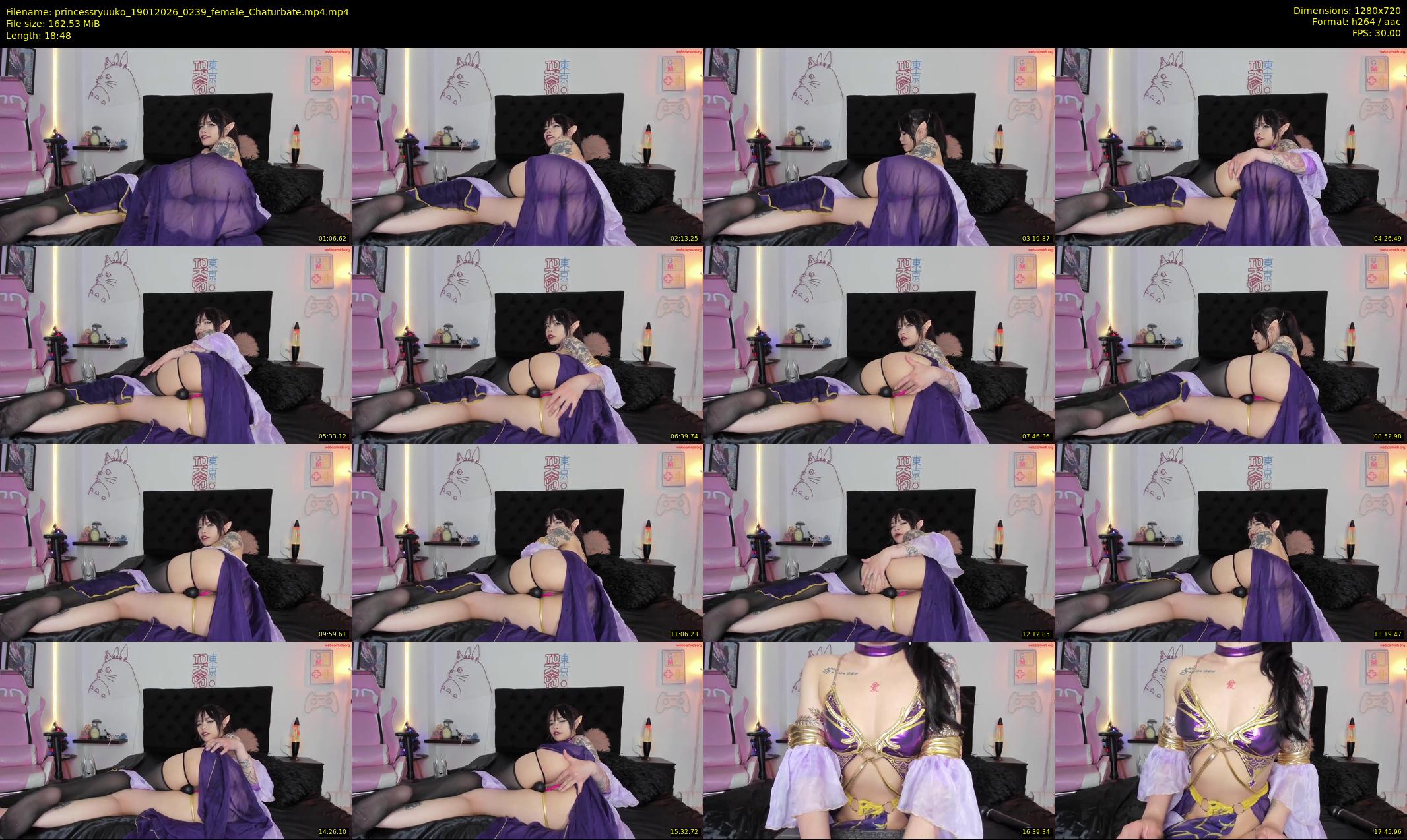 princessryuuko — 19 minute Chaturbate female cam show recording, 720p, Jan 19, 2026