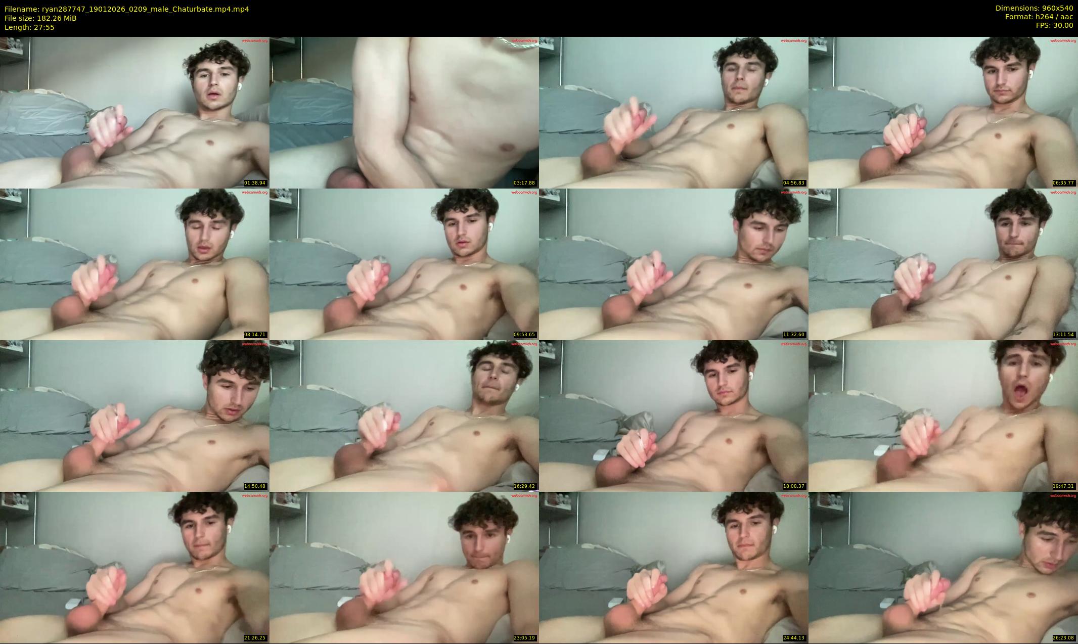 ryan287747 — 28 minute Chaturbate male cam show recording, 480p, Jan 19, 2026