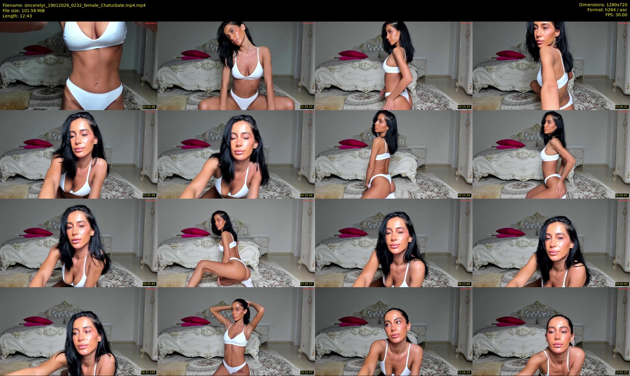 sincerelyc — 13 minute Chaturbate female cam show recording, 720p, Jan 19, 2026