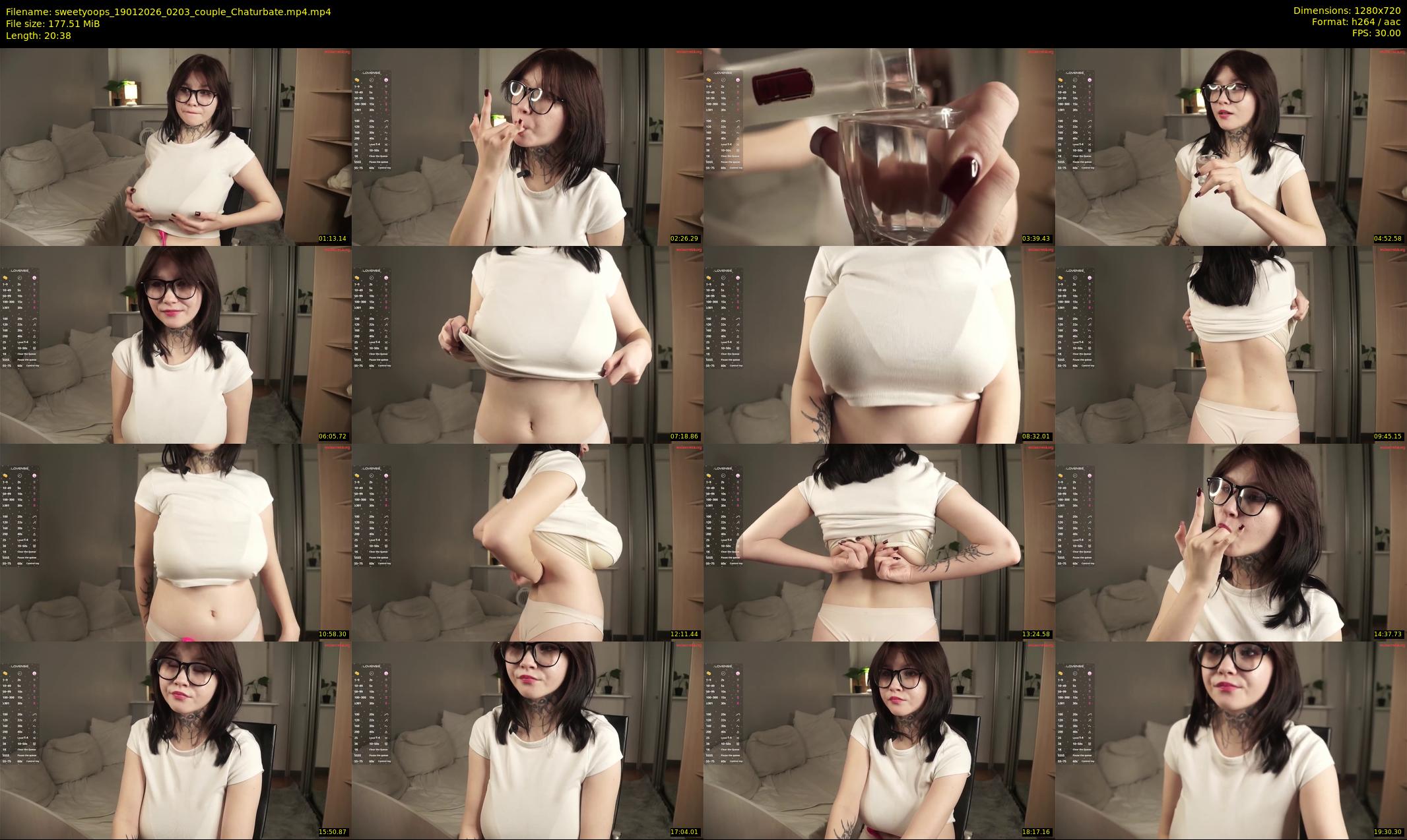sweetyoops — 21 minute Chaturbate female cam show recording, 720p, Jan 19, 2026