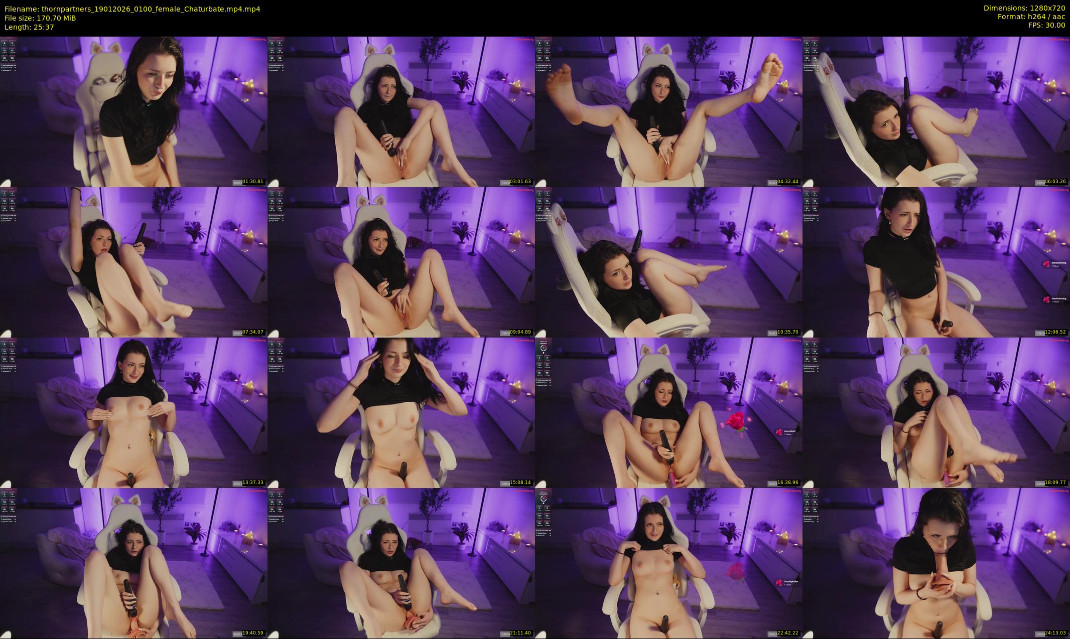 thornpartners — 26 minute Chaturbate female cam show recording, 720p, Jan 19, 2026