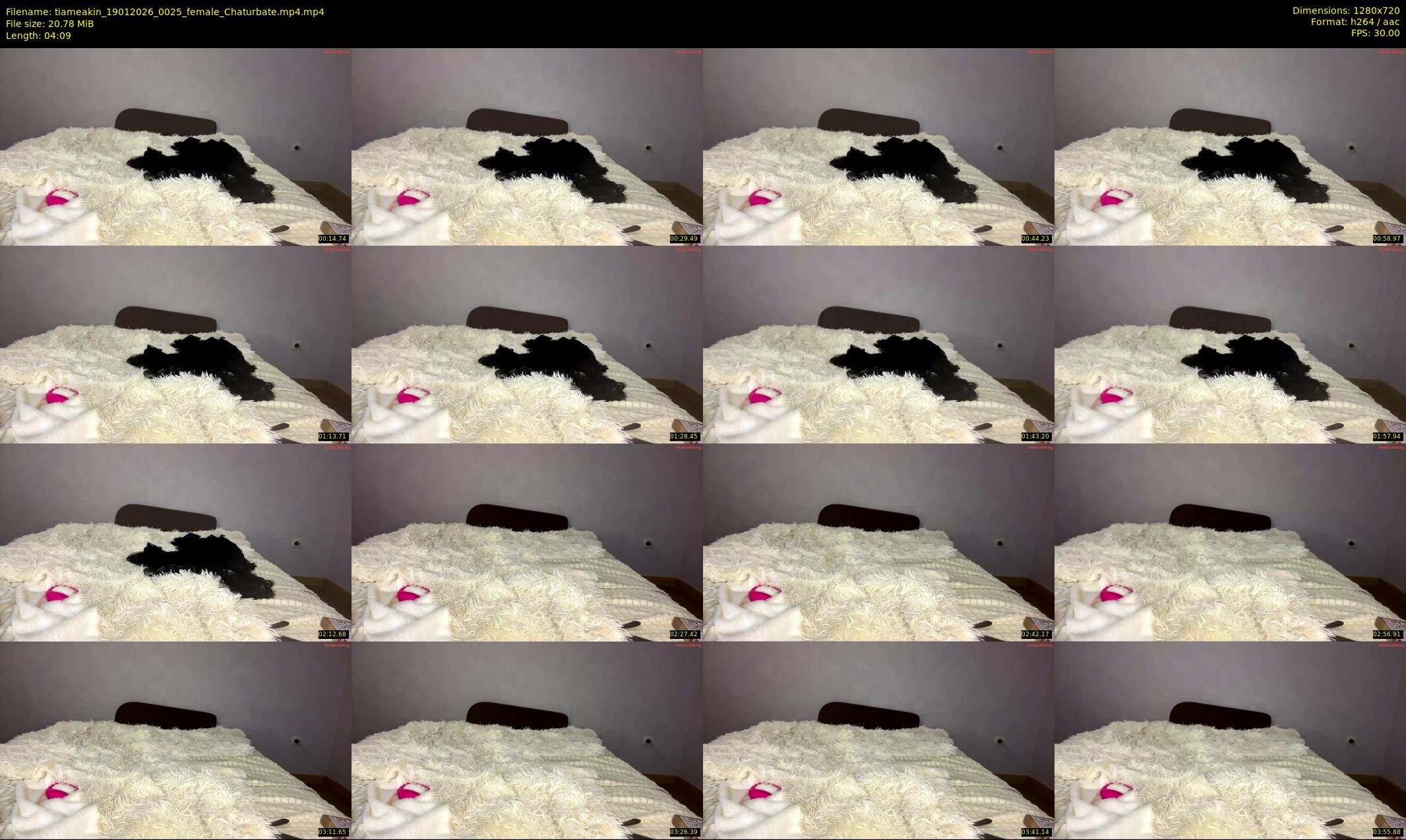tiameakin — 5 minute Chaturbate female cam show recording, 720p, Jan 19, 2026