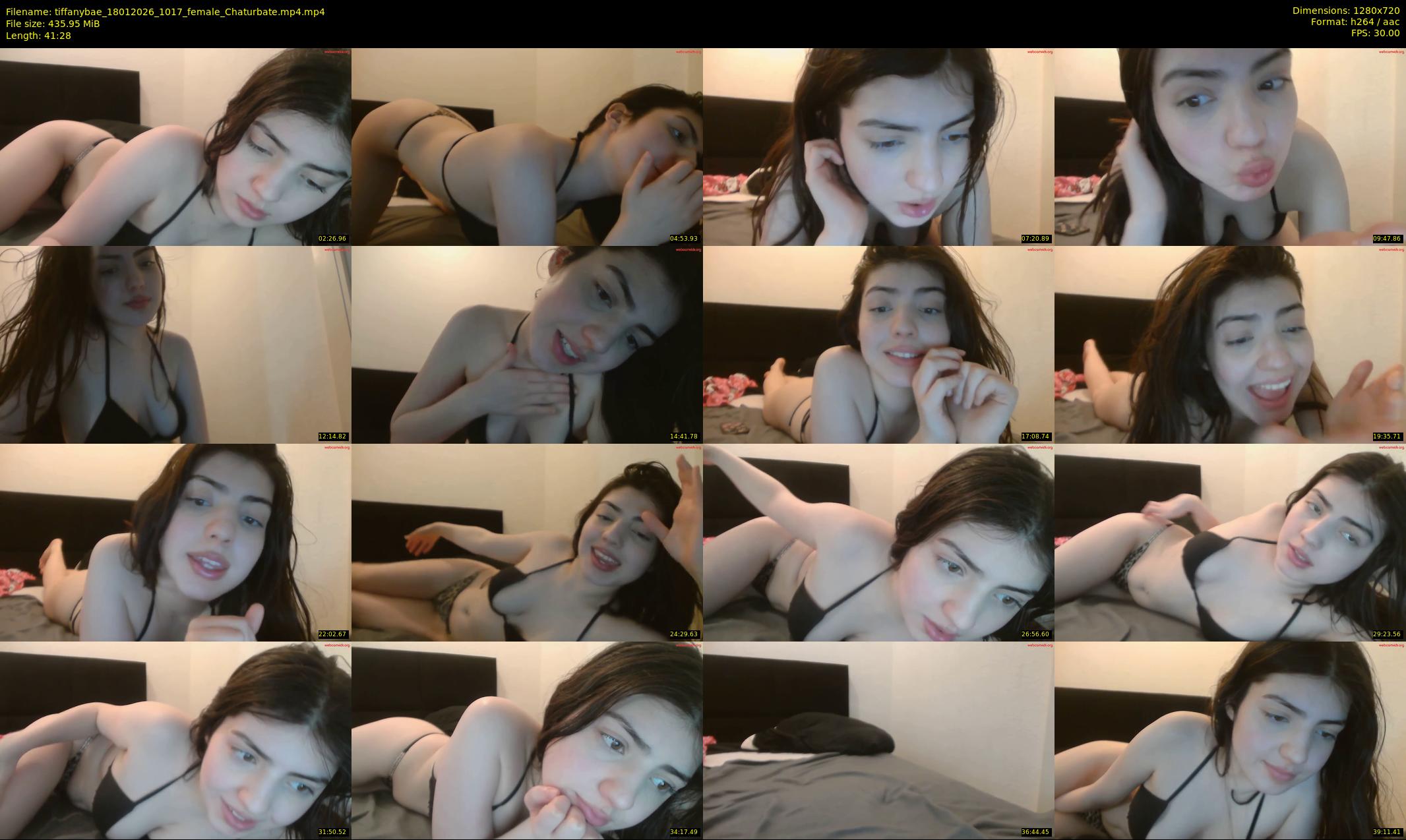 tiffanybae — 42 minute Chaturbate female cam show recording, 720p, Jan 18, 2026
