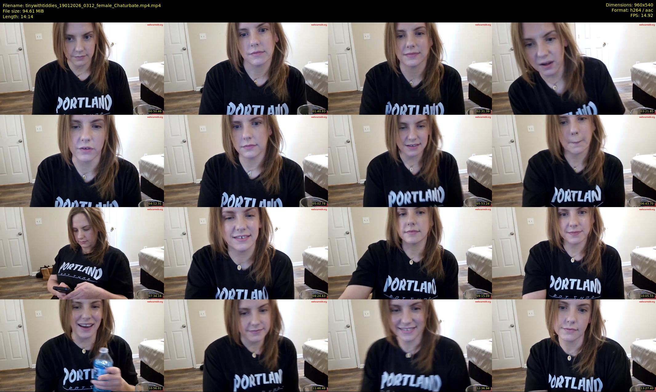 tinywithtiddies — 15 minute Chaturbate female cam show recording, 480p, Jan 19, 2026