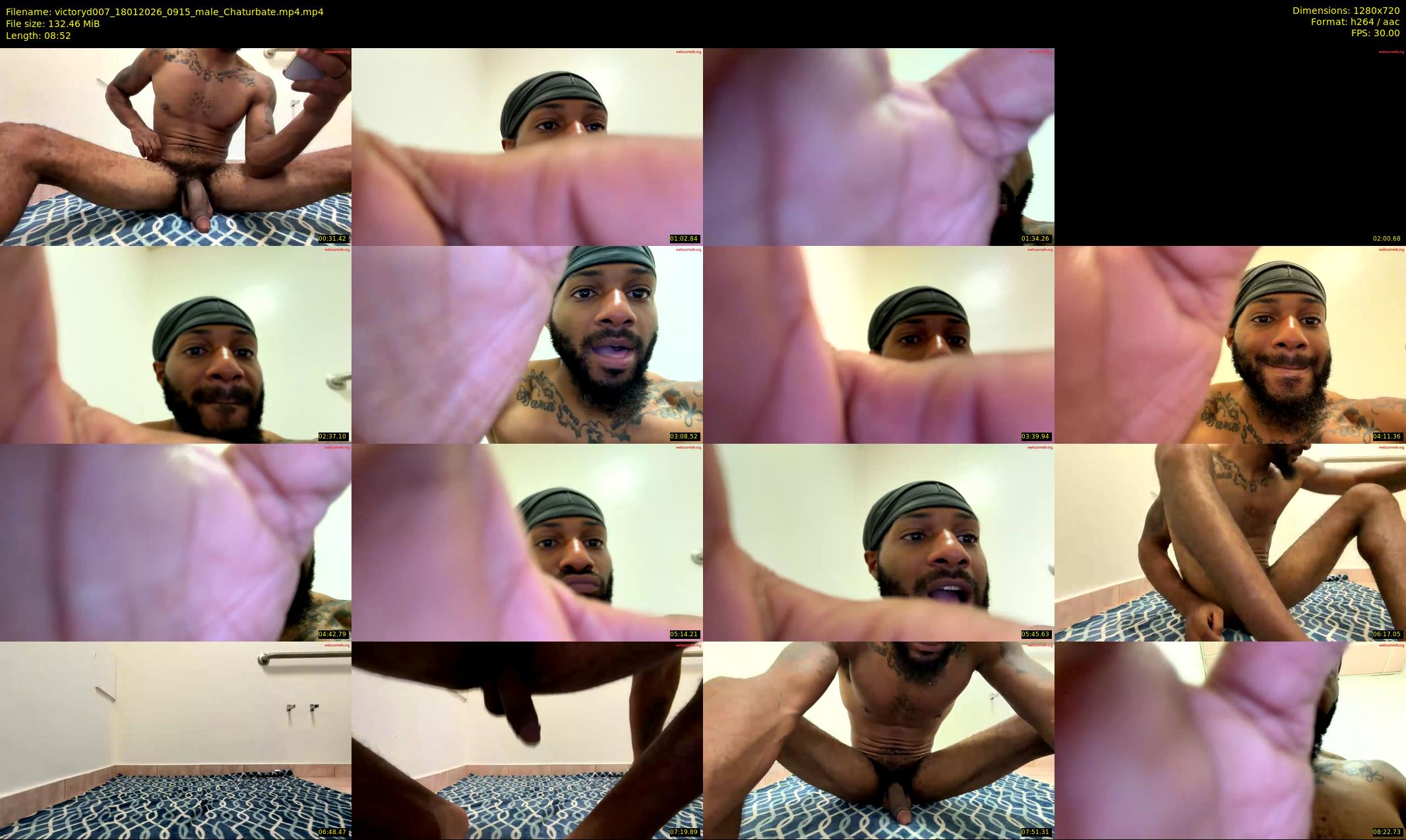 victoryd007 — 9 minute Chaturbate male cam show recording, 720p, Jan 18, 2026
