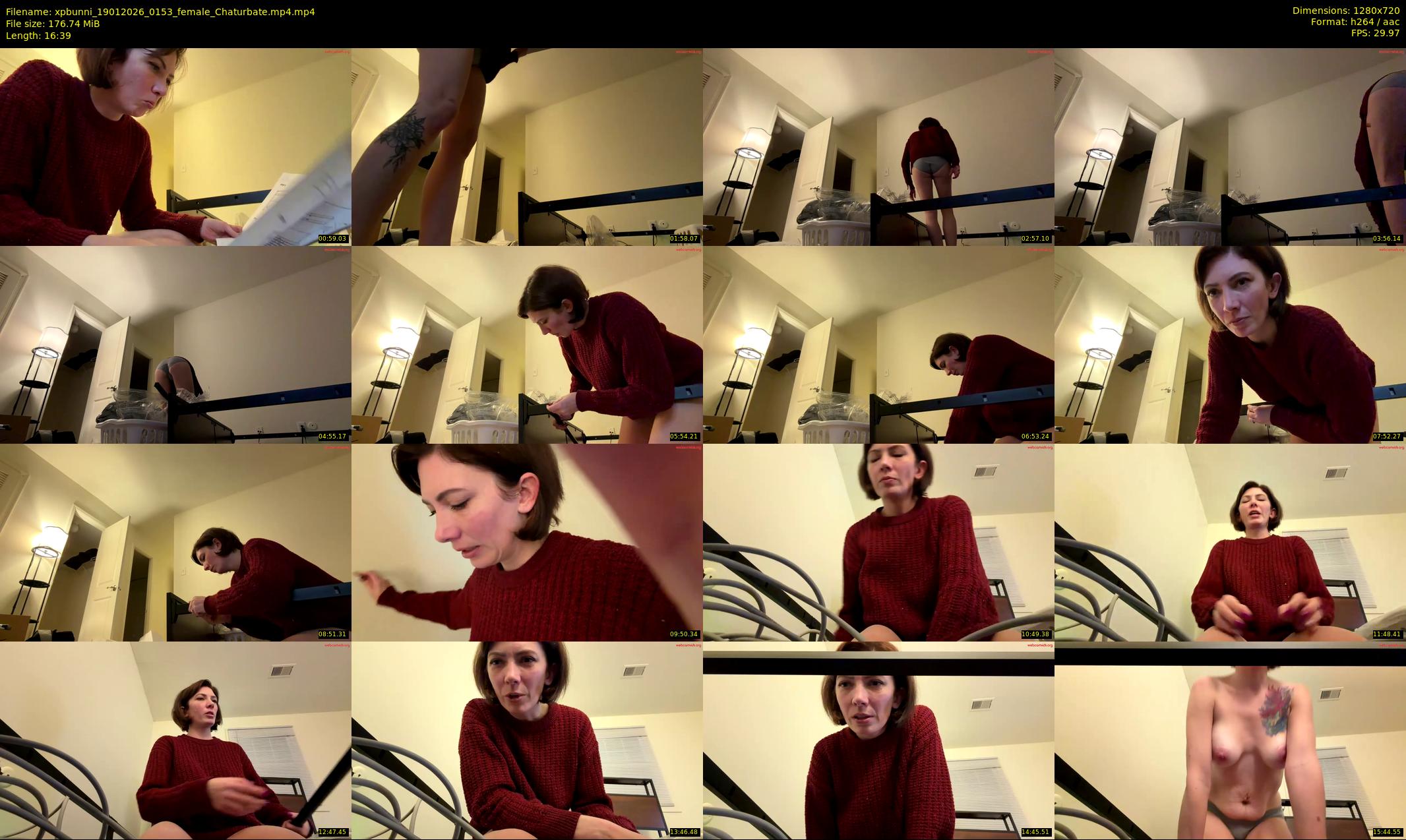 xpbunni — 17 minute Chaturbate female cam show recording, 720p, Jan 19, 2026