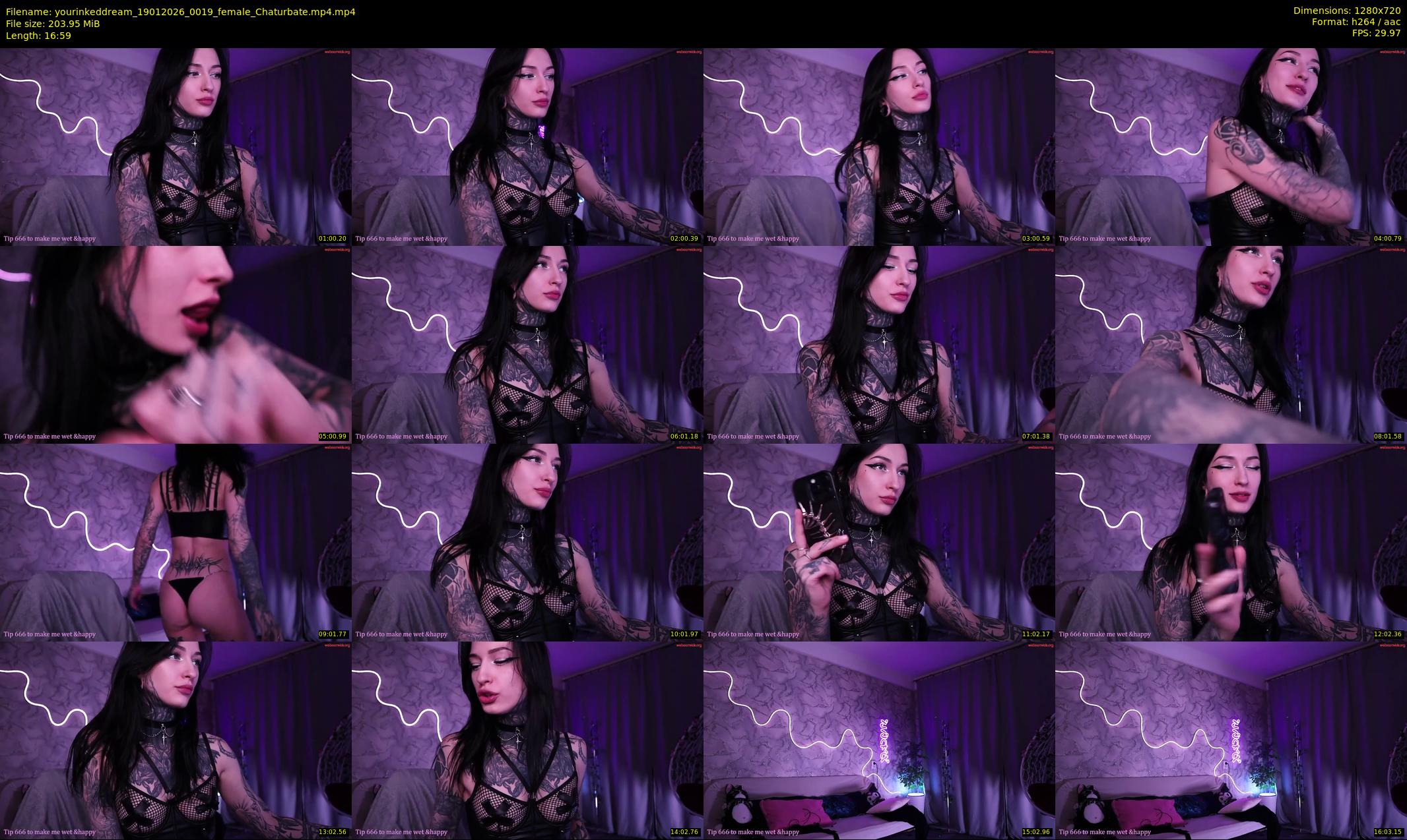 yourinkeddream — 17 minute Chaturbate couple cam show recording, 720p, Jan 19, 2026