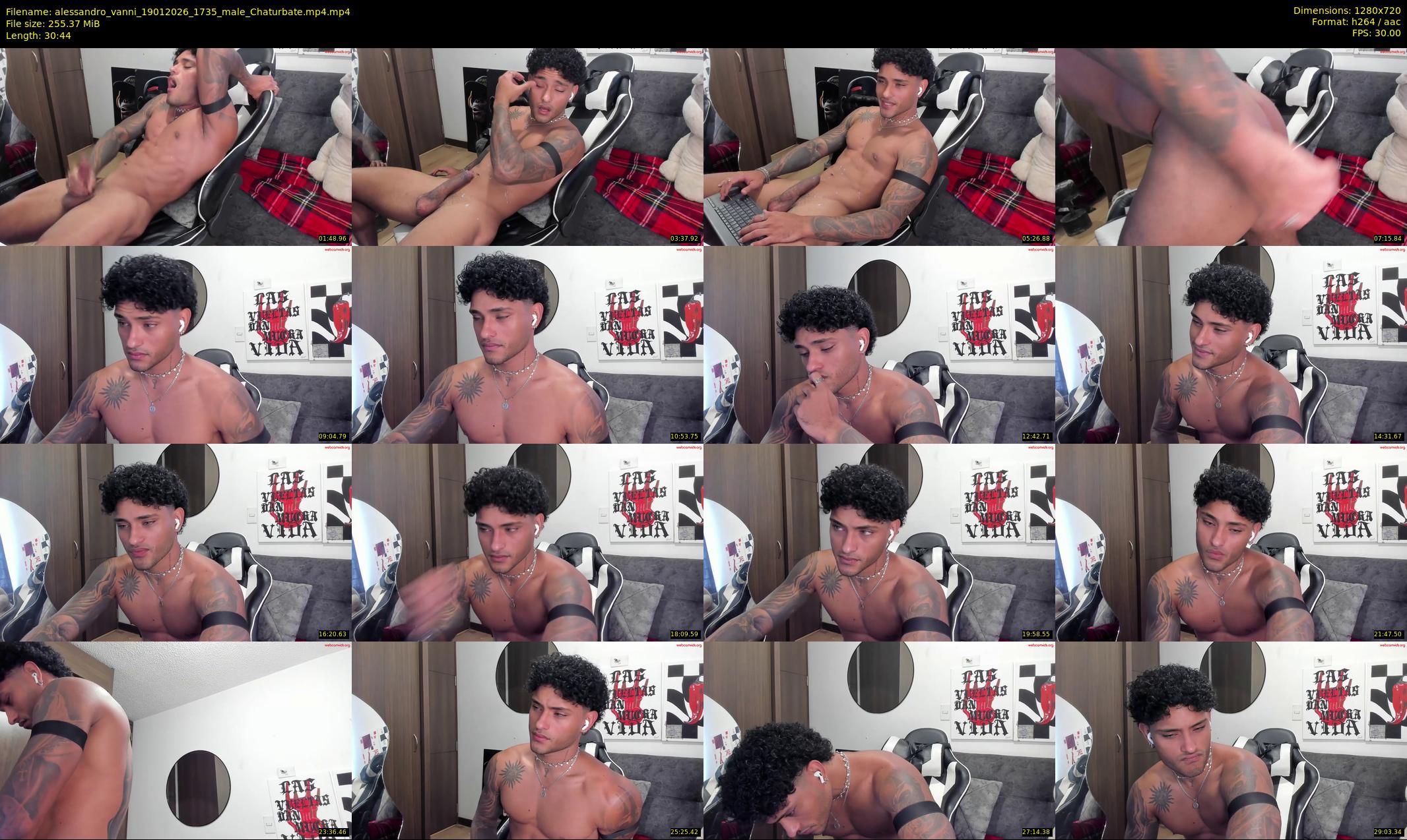 alessandro_vanni — 31 minute Chaturbate male cam show recording, 720p, Jan 19, 2026