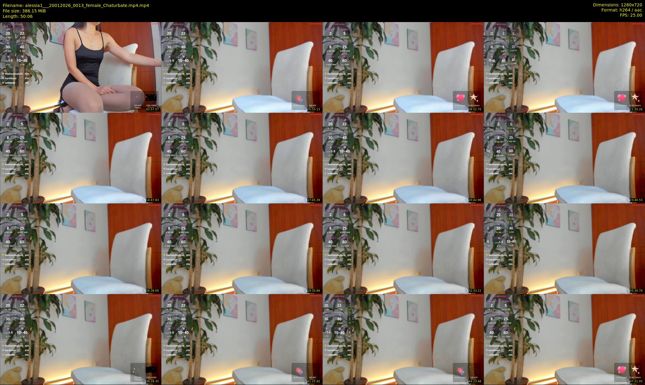 alessia1__ — 51 minute Chaturbate female cam show recording, 720p, Jan 20, 2026