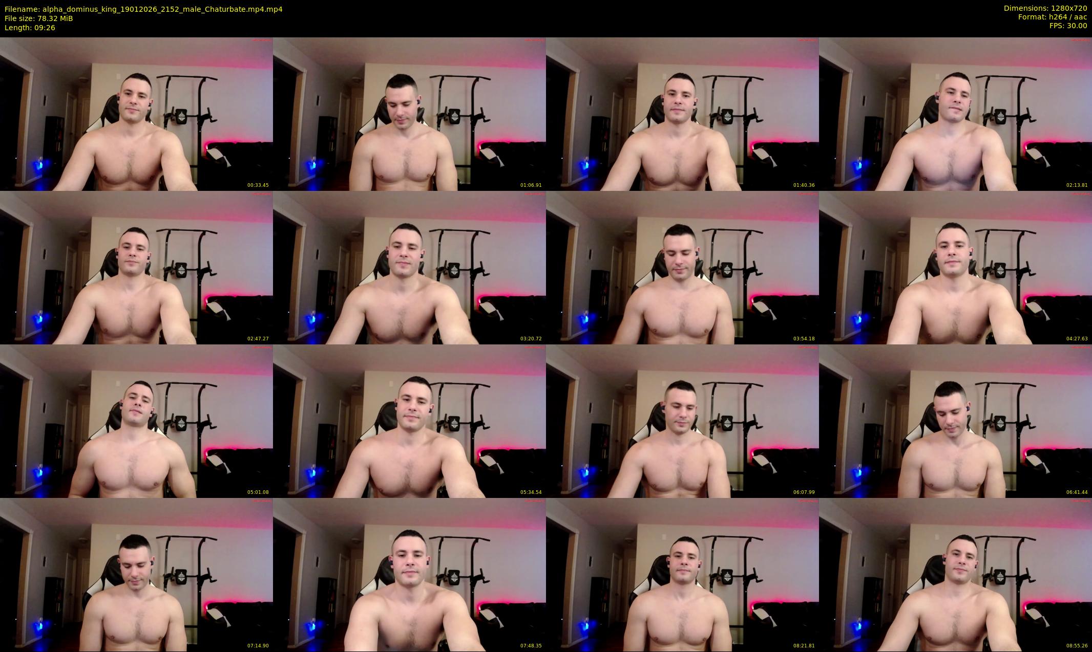 alpha_dominus_king — 10 minute Chaturbate male cam show recording, 720p, Jan 19, 2026