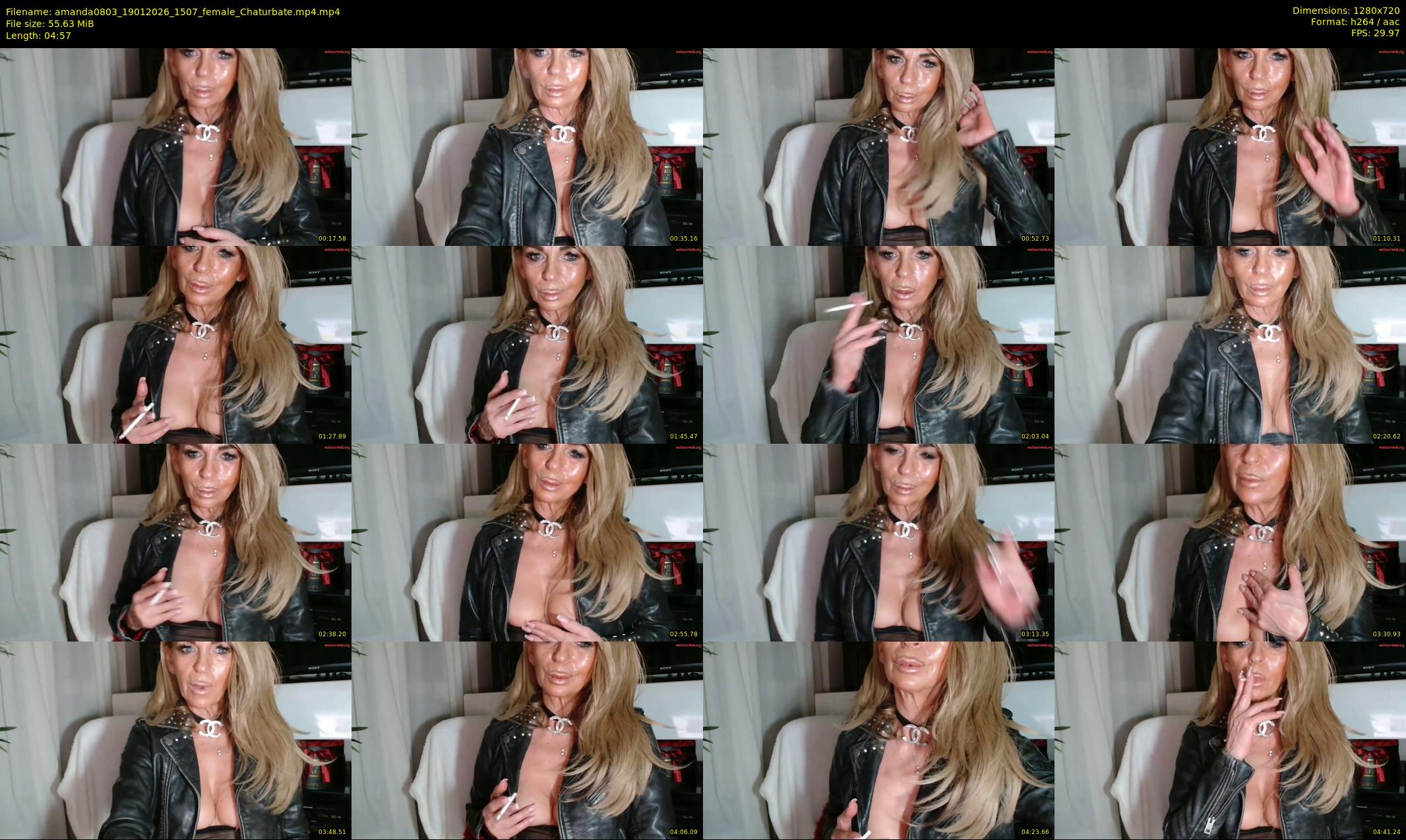 amanda0803 — 5 minute Chaturbate female cam show recording, 720p, Jan 19, 2026