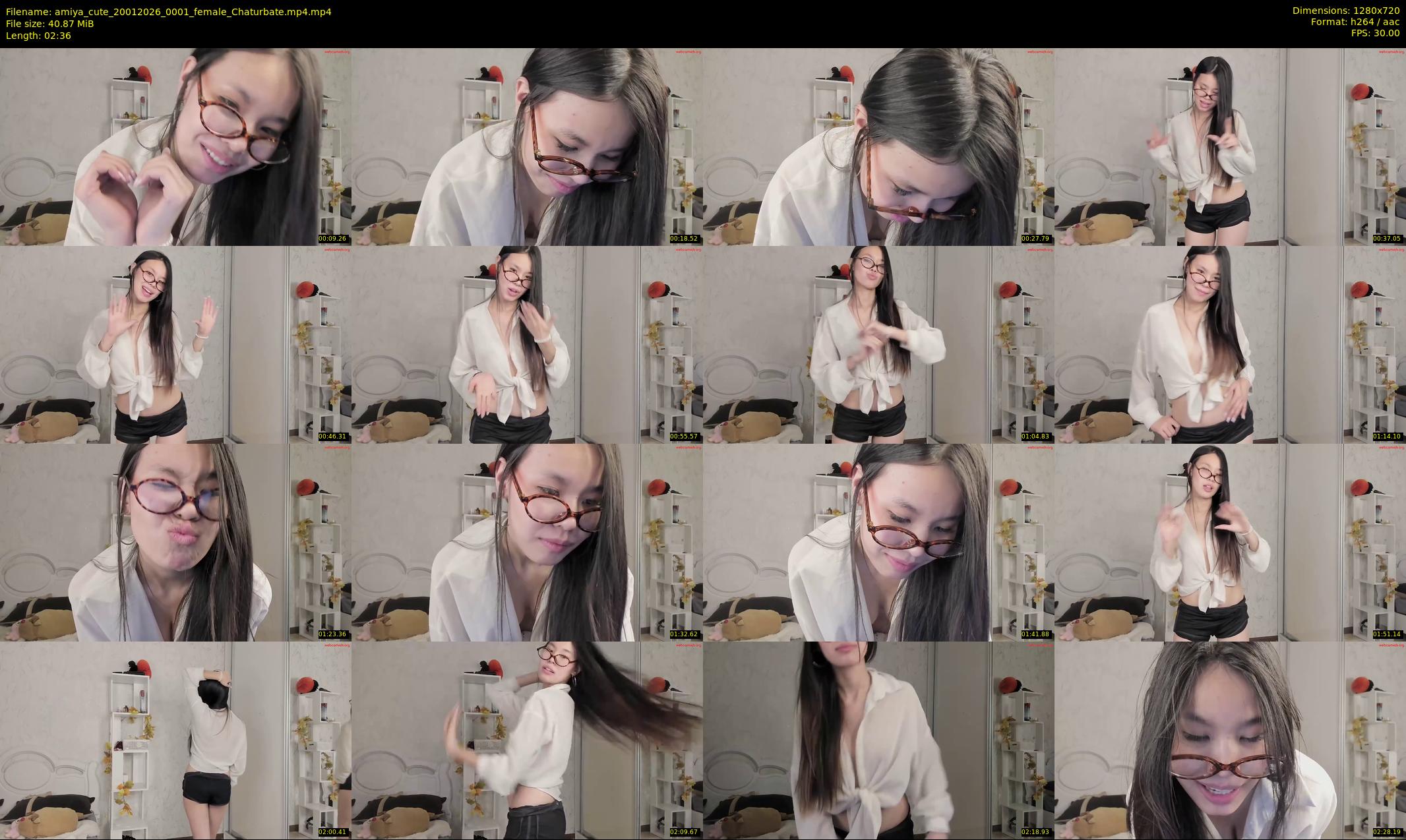 amiya_cute — 3 minute Chaturbate female cam show recording, 720p, Jan 20, 2026