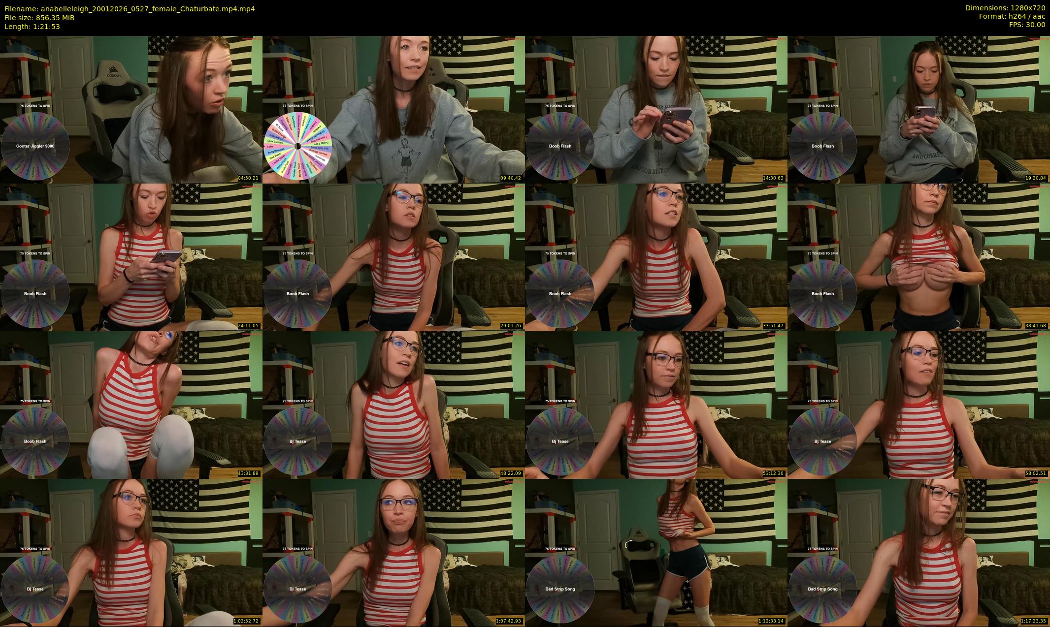 anabelleleigh — 82 minute Chaturbate female cam show recording, 720p, Jan 20, 2026