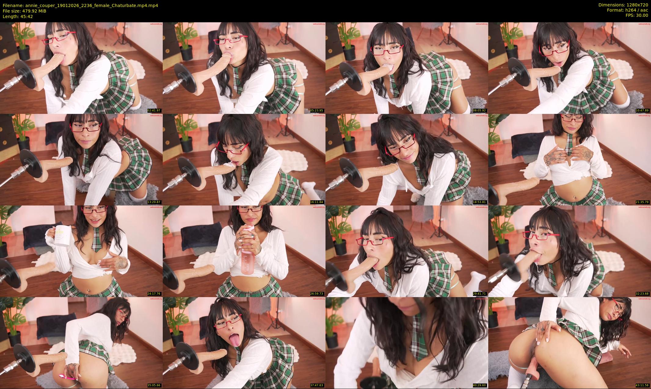 annie_couper — 46 minute Chaturbate female cam show recording, 720p, Jan 19, 2026