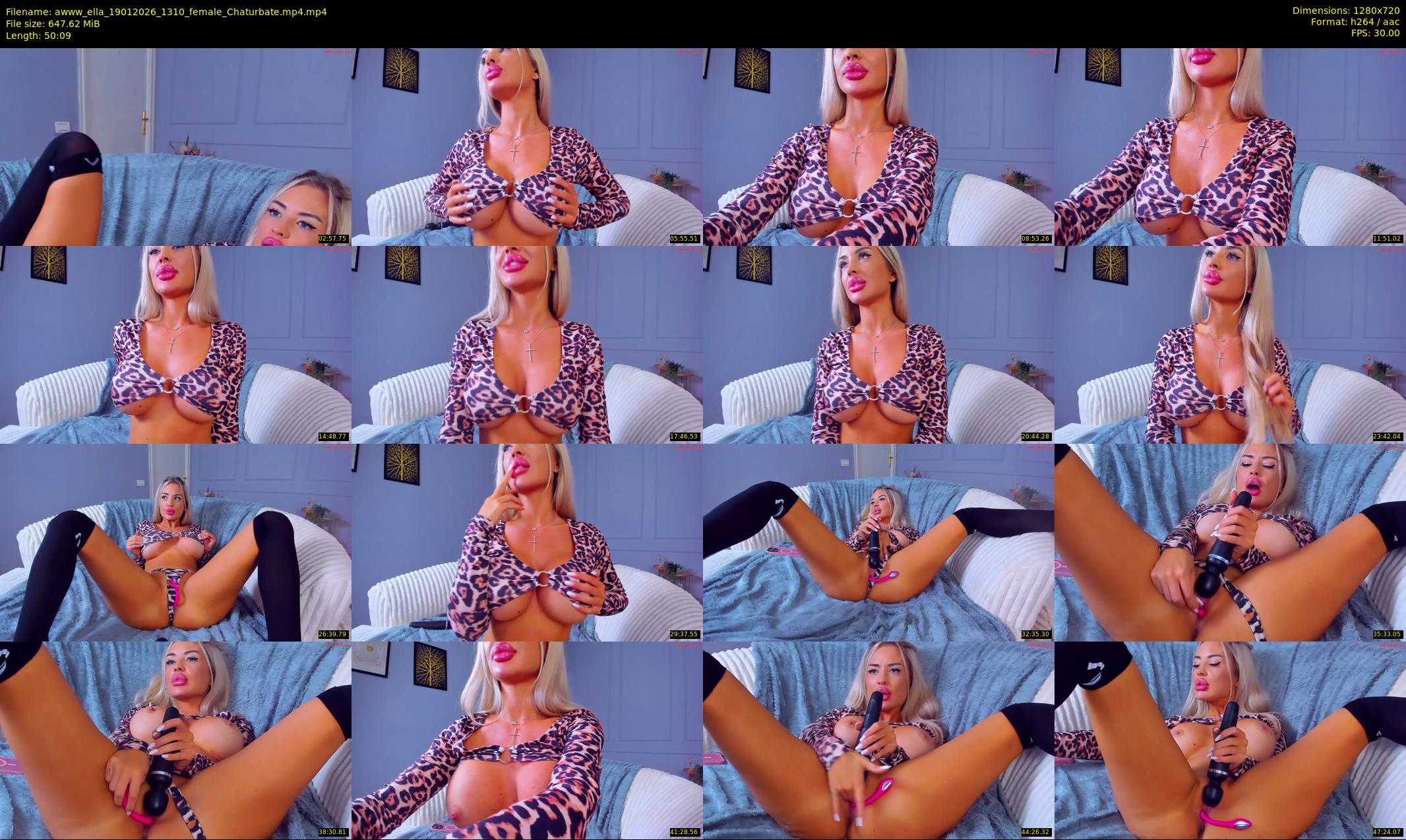 awww_ella — 51 minute Chaturbate female cam show recording, 720p, Jan 19, 2026