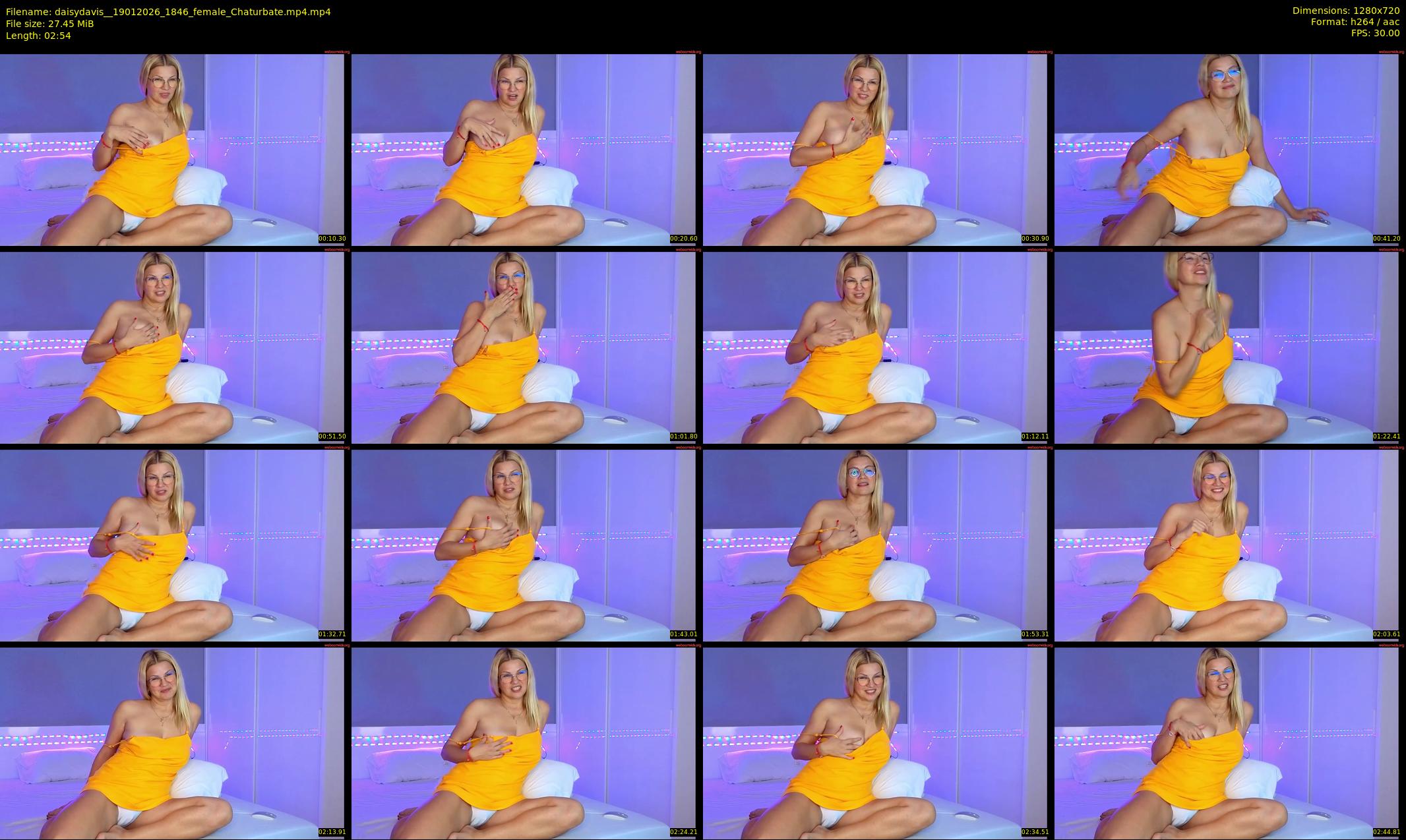 daisydavis_ — 3 minute Chaturbate female cam show recording, 720p, Jan 19, 2026