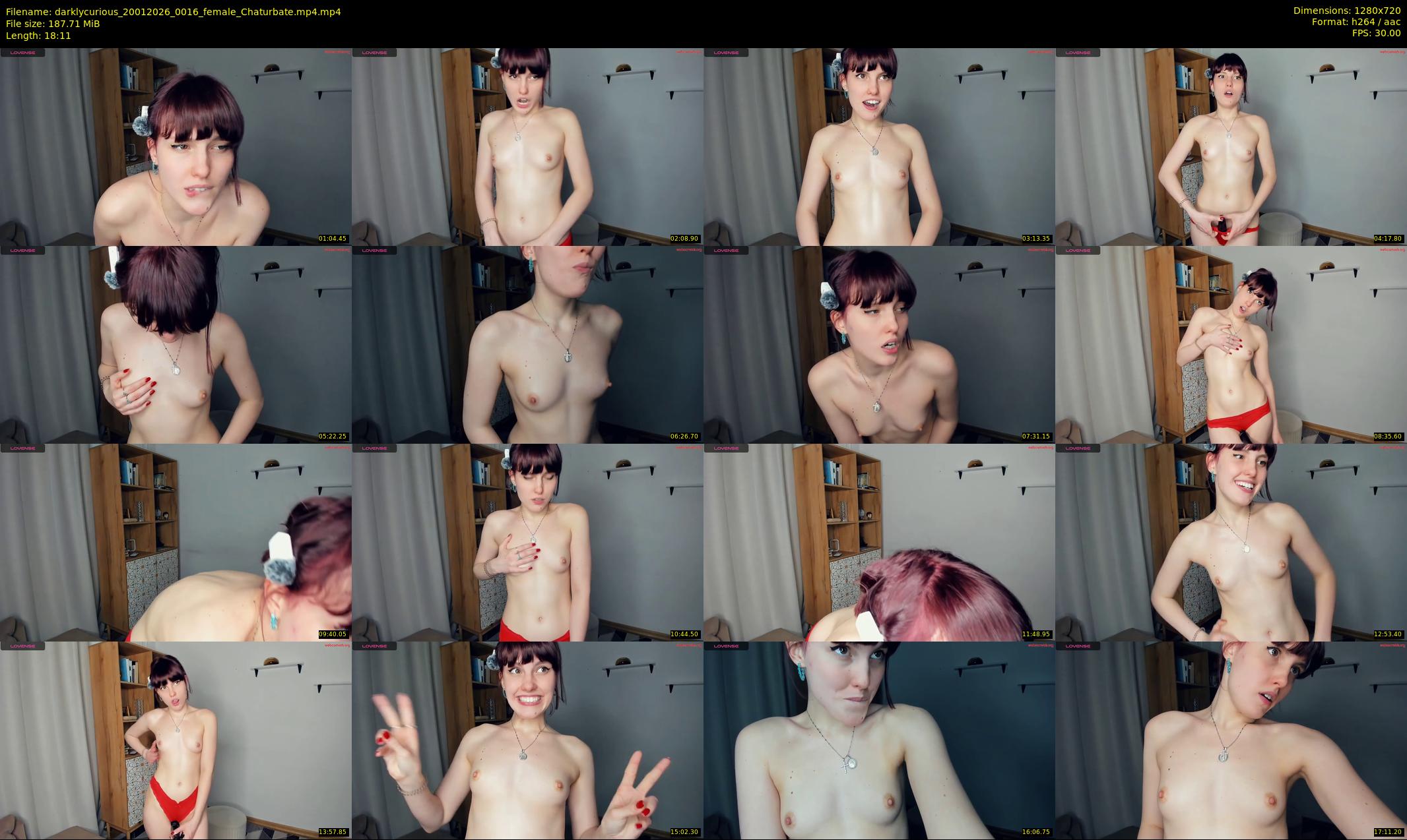 darklycurious — 19 minute Chaturbate female cam show recording, 720p, Jan 20, 2026