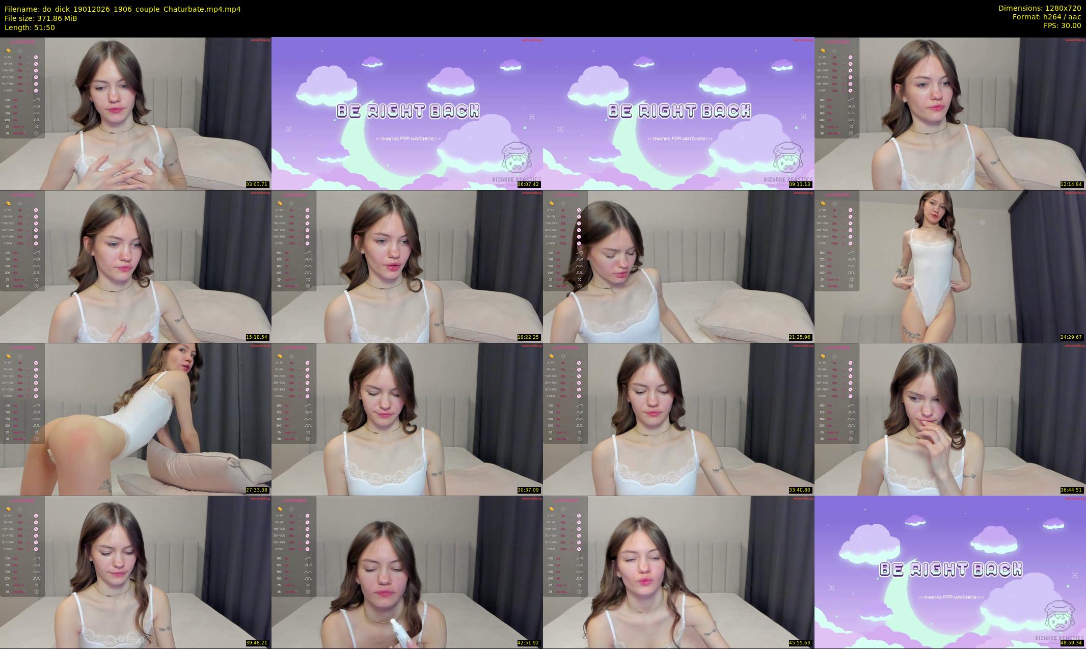 do_dick — 52 minute Chaturbate couple cam show recording, 720p, Jan 19, 2026