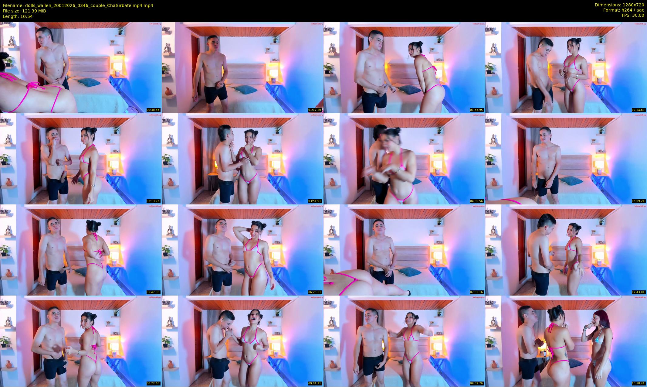 dolls_wallen — 11 minute Chaturbate couple cam show recording, 720p, Jan 20, 2026