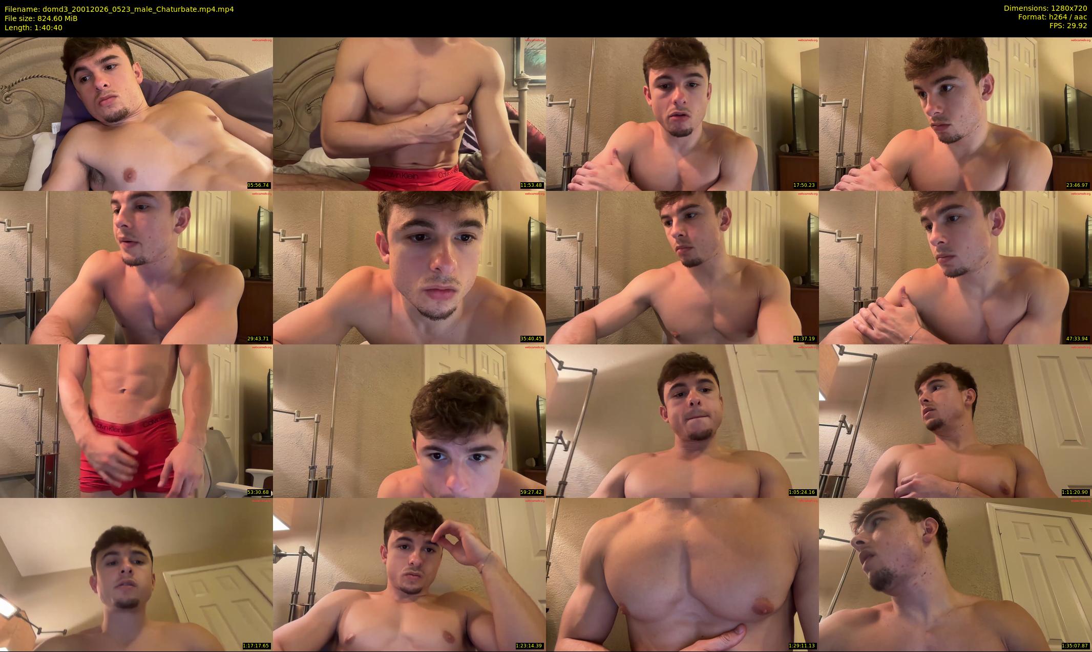 domd3 — 101 minute Chaturbate male cam show recording, 720p, Jan 20, 2026