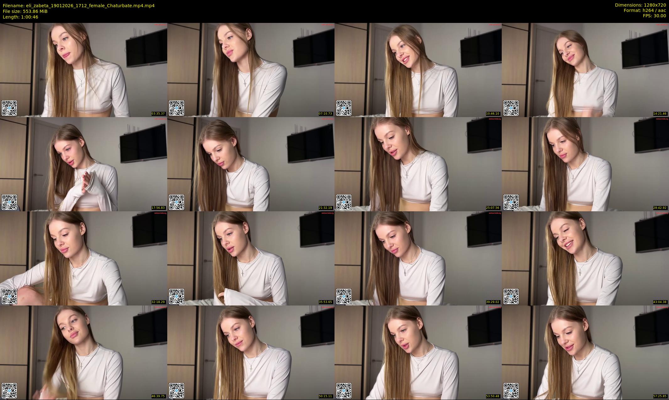 eli_zabeta — 61 minute Chaturbate female cam show recording, 720p, Jan 19, 2026