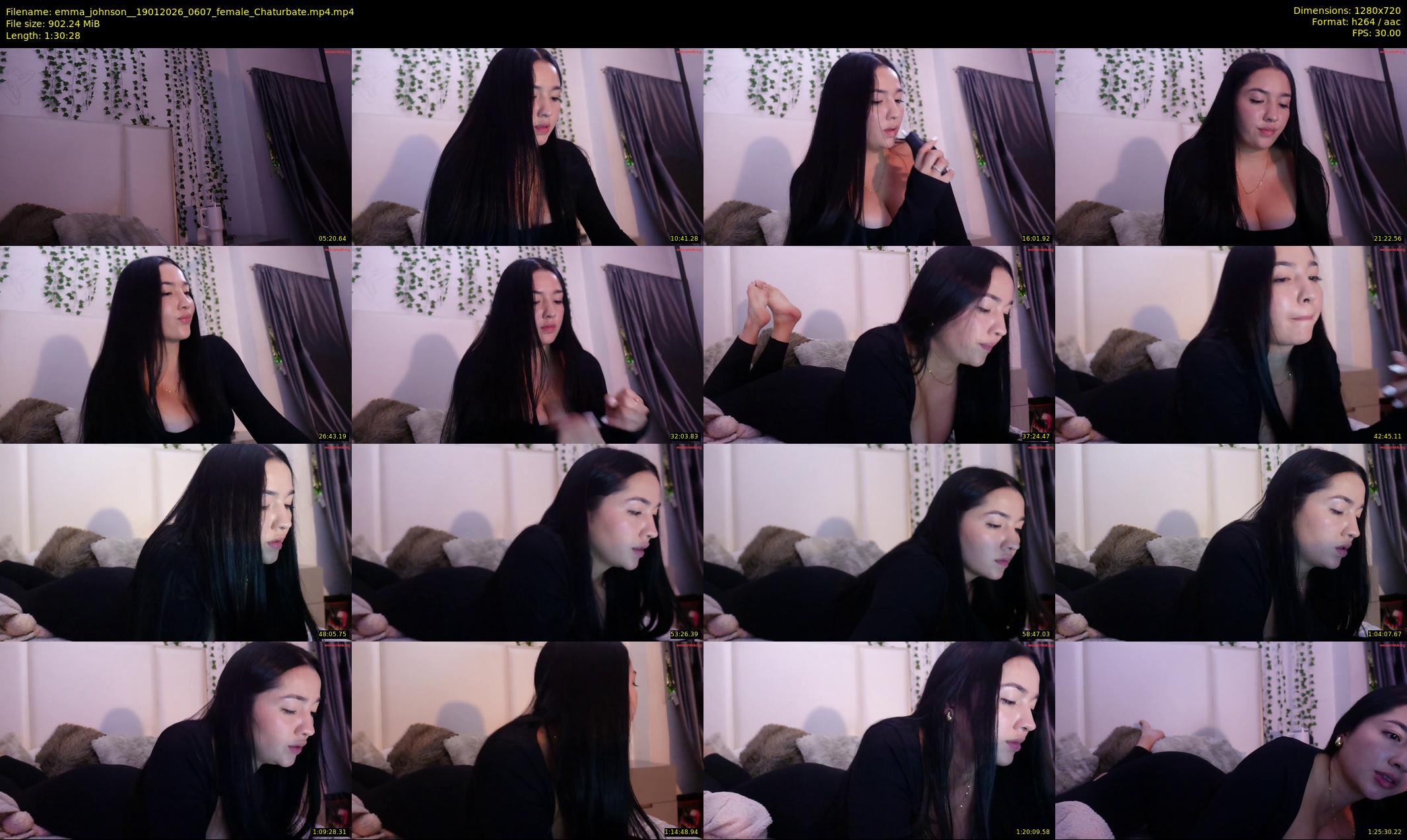 emma_johnson_ — 91 minute Chaturbate female cam show recording, 720p, Jan 19, 2026