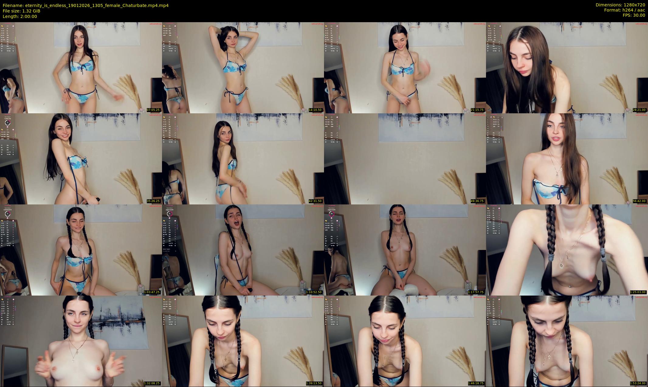 eternity_is_endless — 120 minute Chaturbate female cam show recording, 720p, Jan 19, 2026