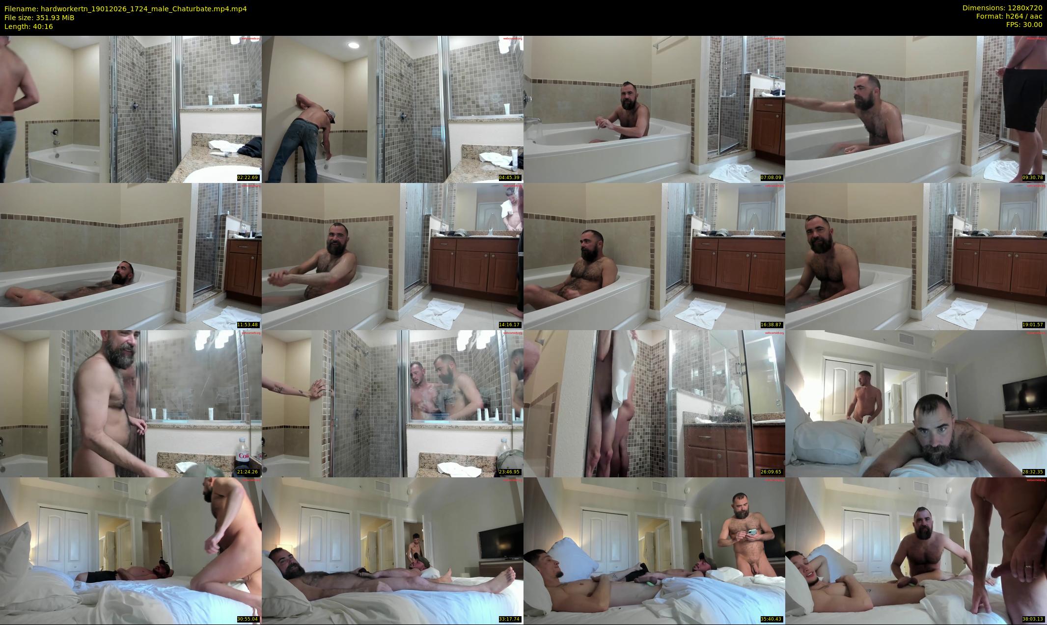 hardworkertn — 41 minute Chaturbate male cam show recording, 720p, Jan 19, 2026
